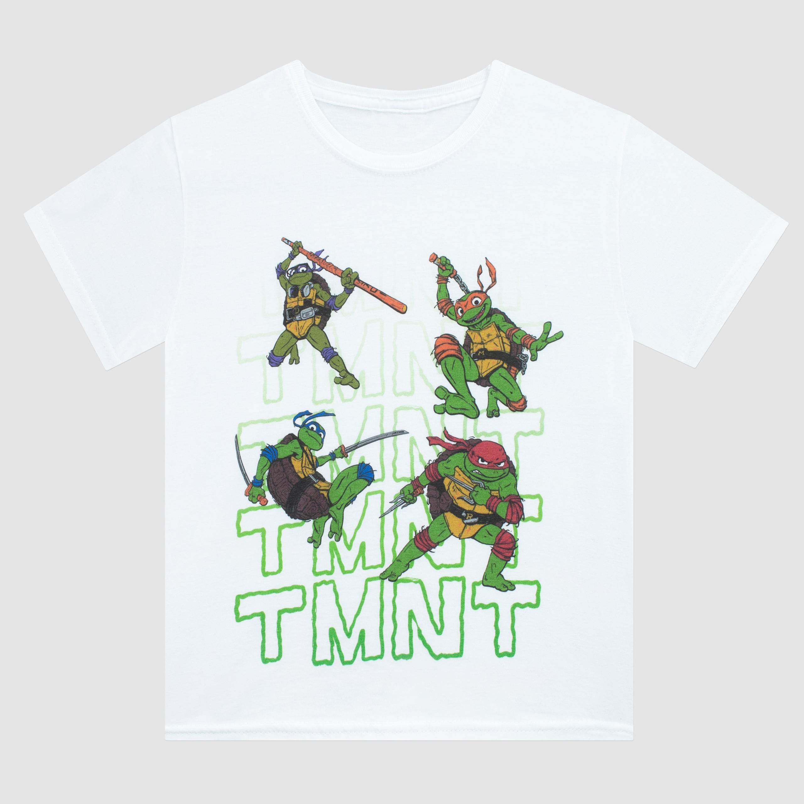 TEENAGE MUTANT NINJA TMNT 3 Pack 100% gekamd katoen T-shirts met lange mouwen Tops, Meerkleurig, 7-8 jaar TEENAGE MUTANT NINJA TMNT 3 Pack 100% gekamd katoen T-shirts met lange mouwen Tops, Meerkleurig, 7-8 jaar