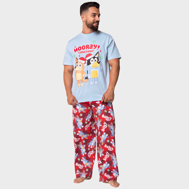 Mens Bluey Christmas Pyjamas