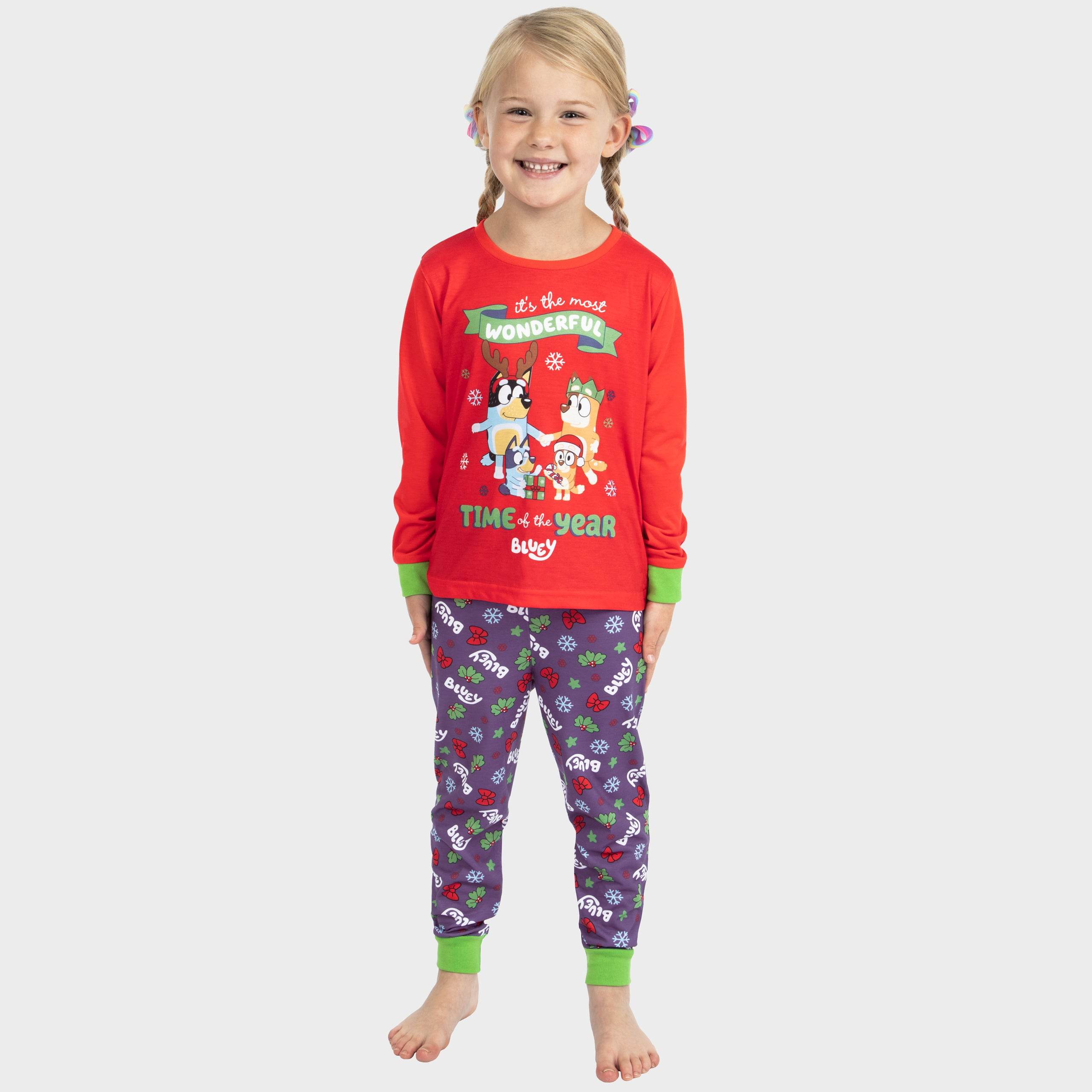 Bluey Christmas Pyjamas Girls Pyjamas Girls PJs