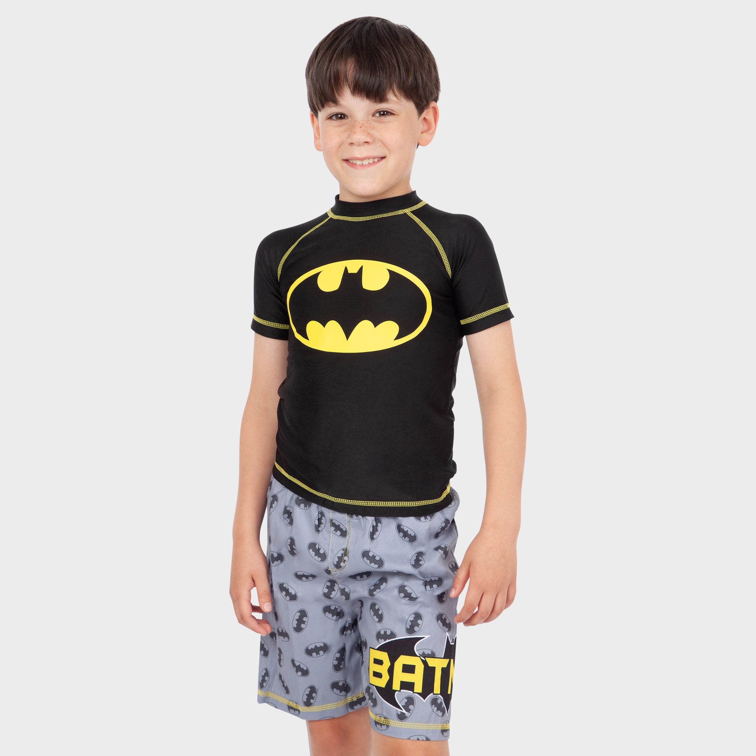 Swim Trunks Swimming Outfit Boys Batman Boys Swim Set Kids
