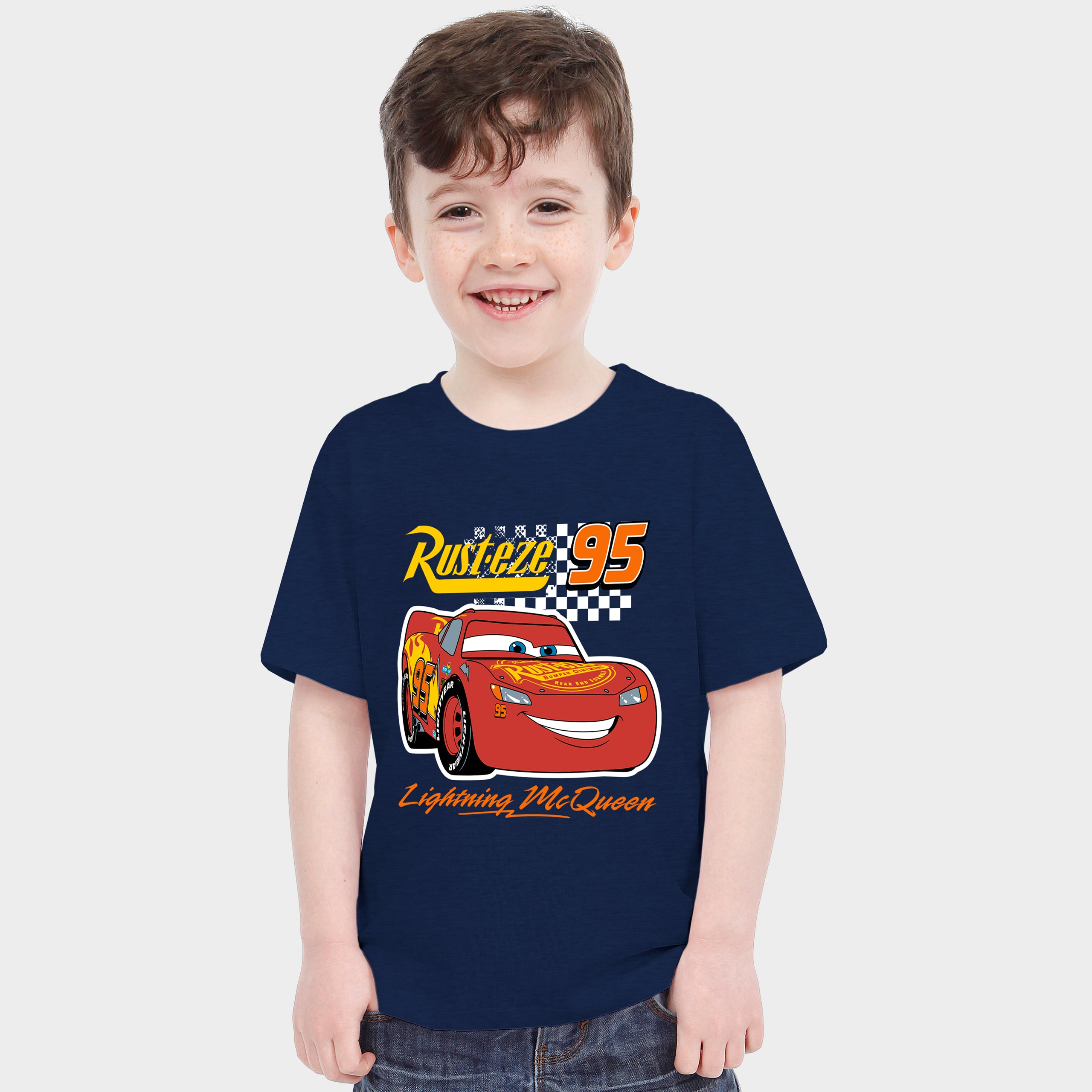 Lightning McQueen T-Shirt Disney Cars Top Official Disney