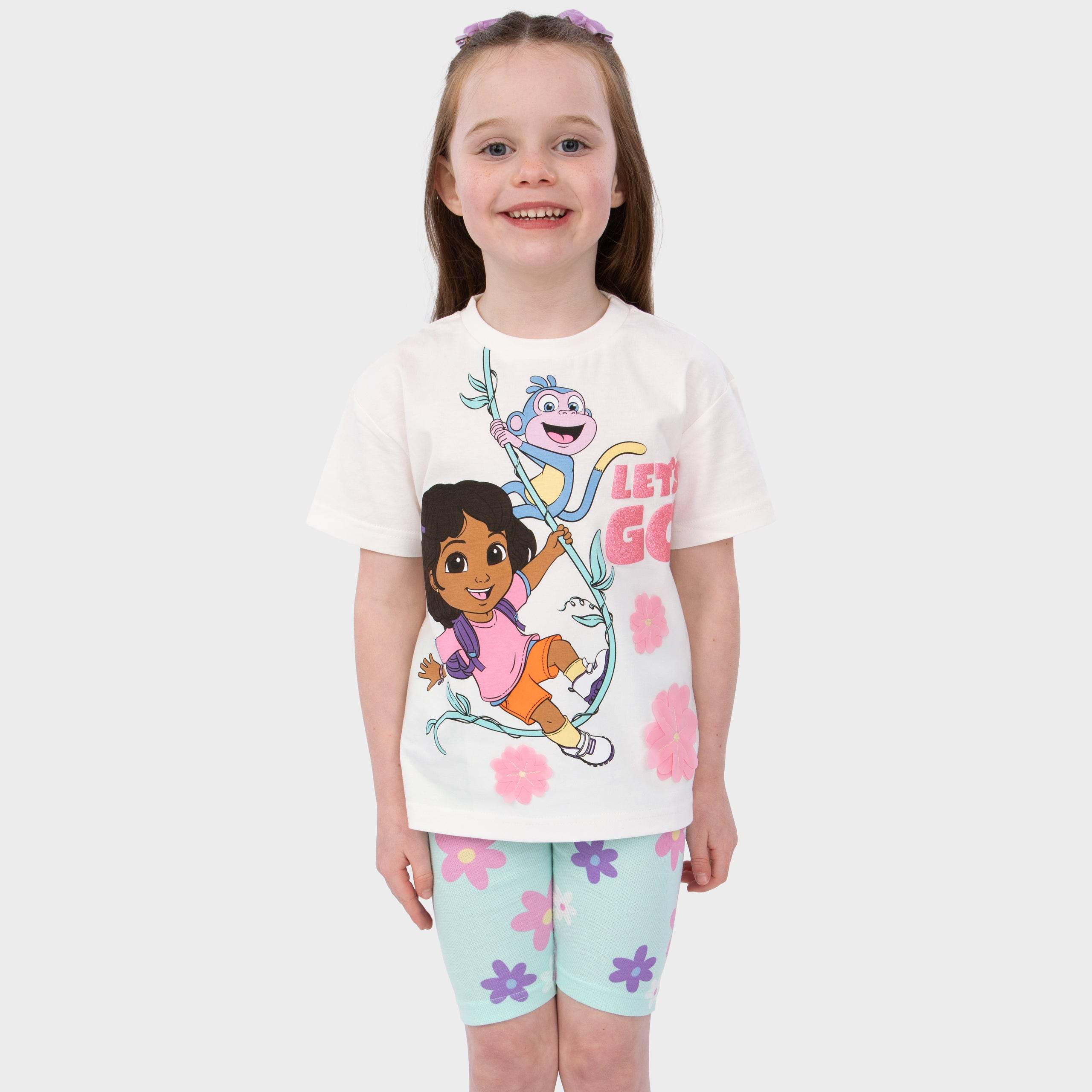 トップス DORA Dora T-Shirt And Shorts Set | Girls Outfit Set | Character.com