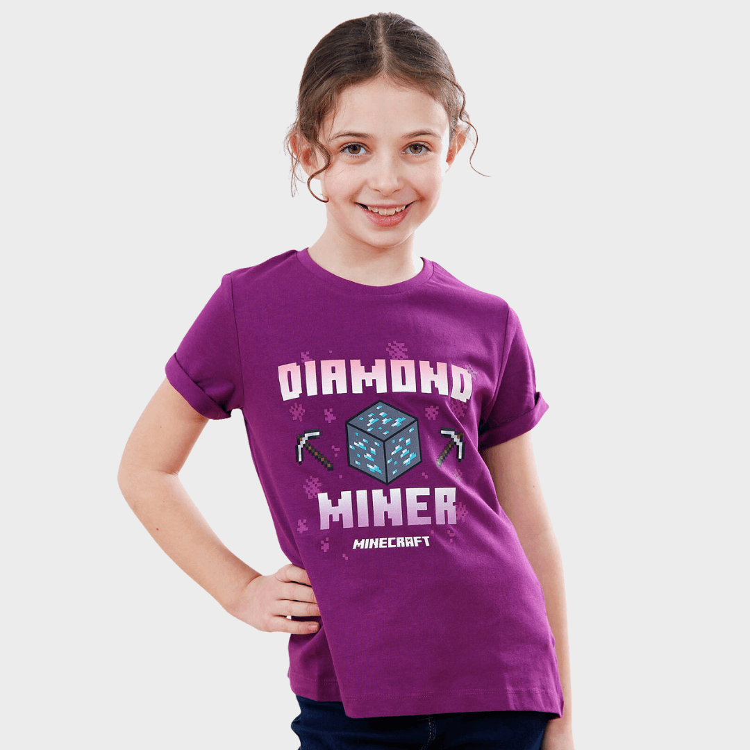 Girls Minecraft T Shirt Kids Character girls-minecraft-t-shirt-kids-character