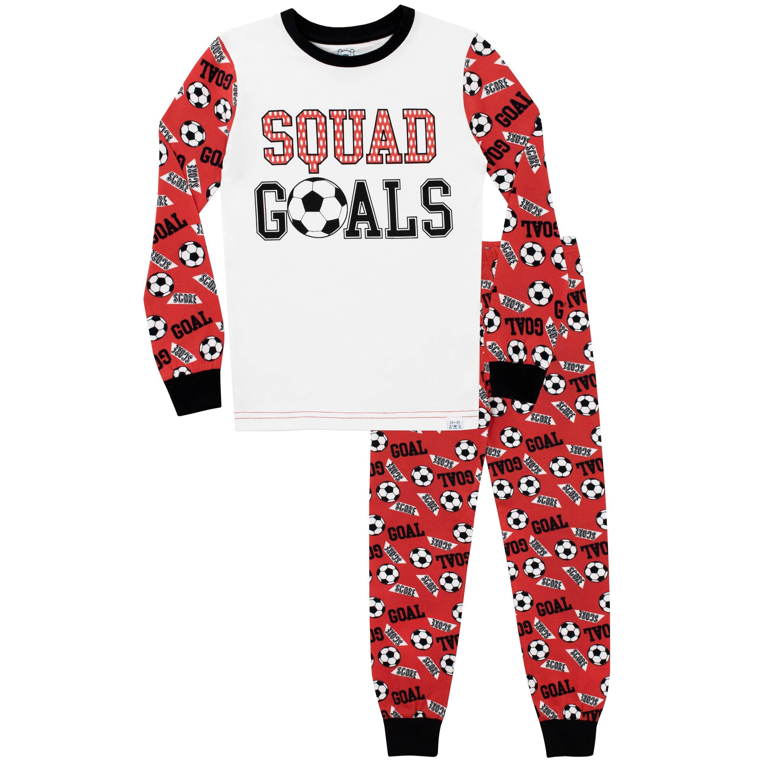 Ensemble Pyjama Garçon Football Harry Bear - Eat Sleep Football Repeat