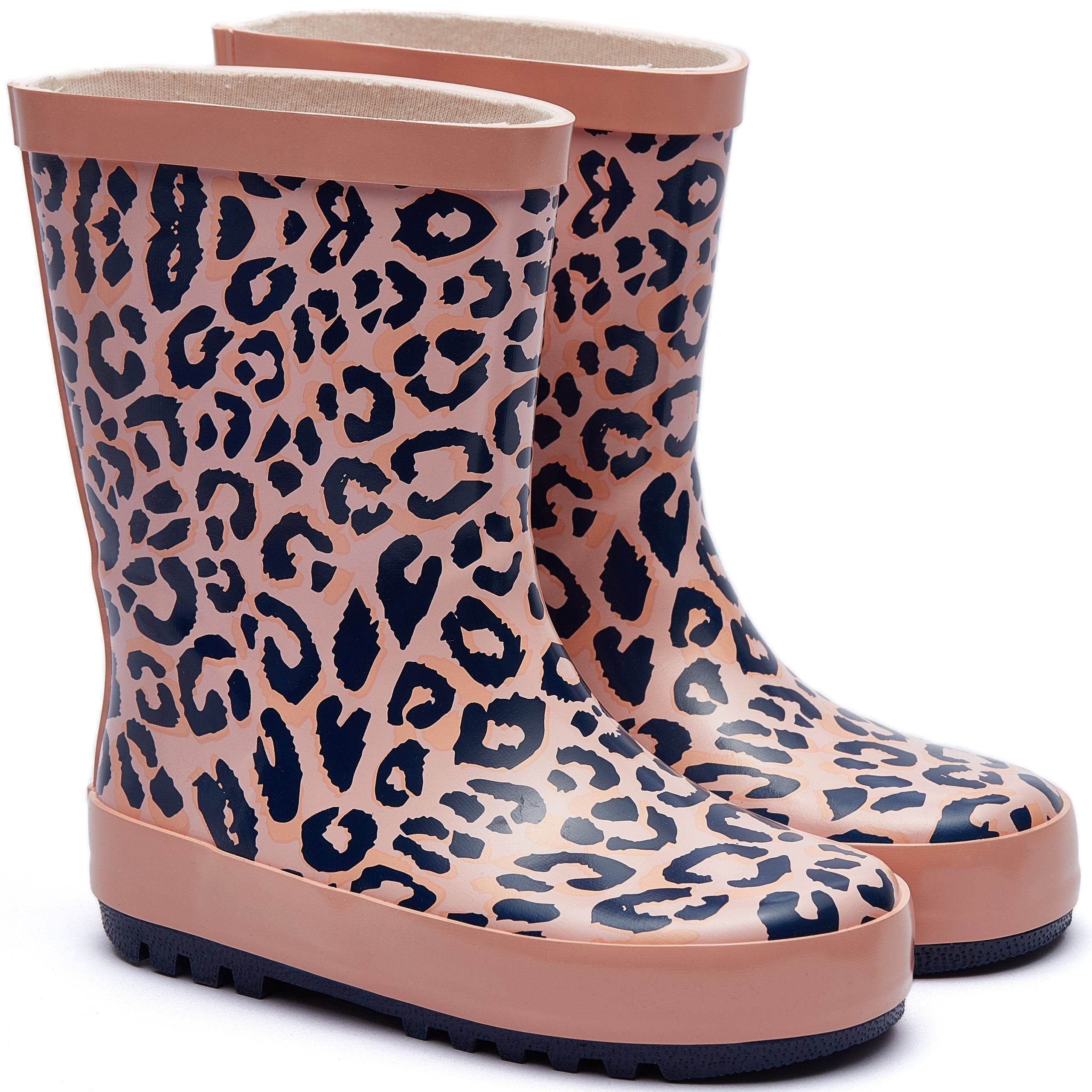 Harry Bear Animal Print Wellies –