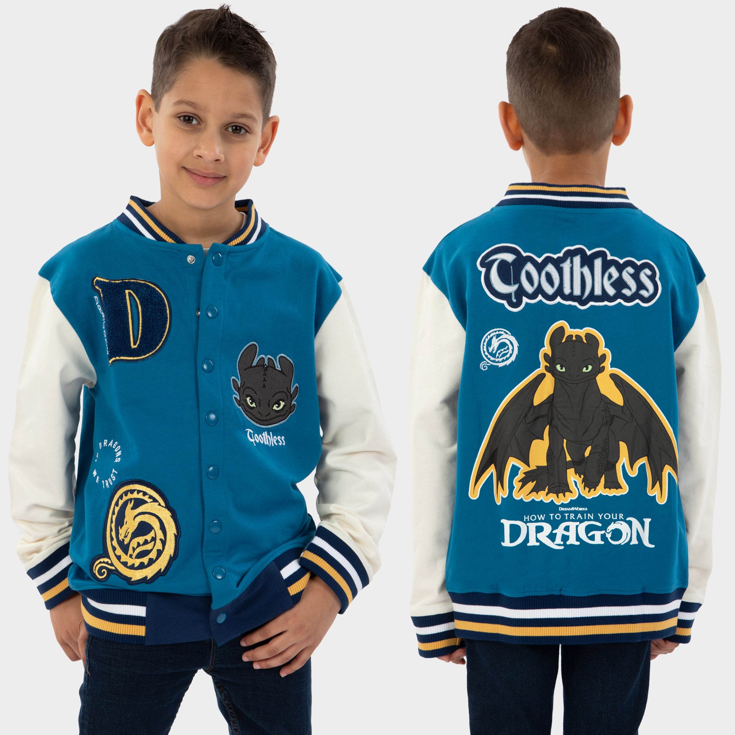 How To Train Your Dragon Boys Bomber Toothless Jacket Character how-to-train-your-dragon-boys-bomber-toothless-jacket-character