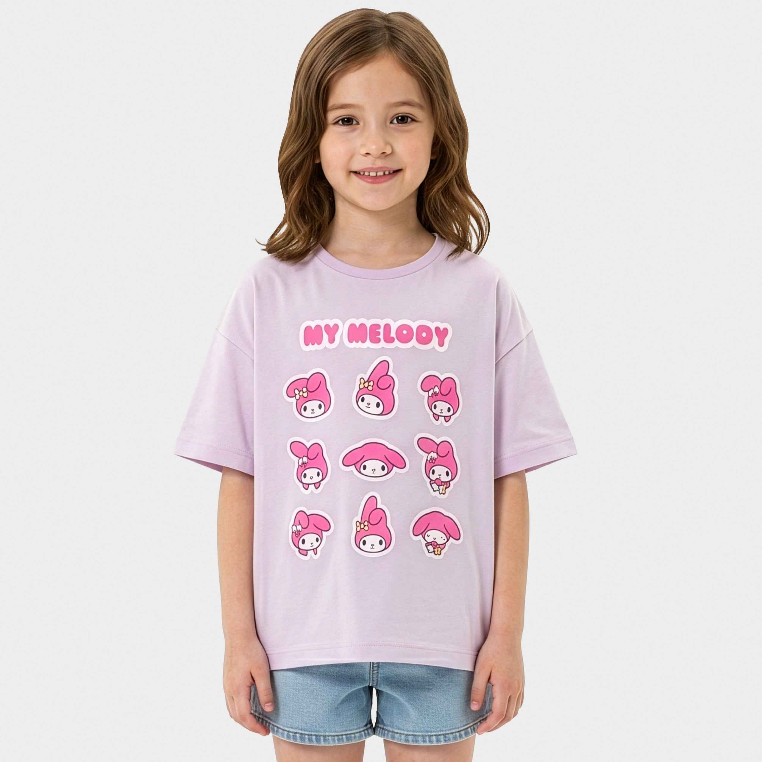 Hello Kitty Tshirt | Girls Summer Tops | My Melody Shirt