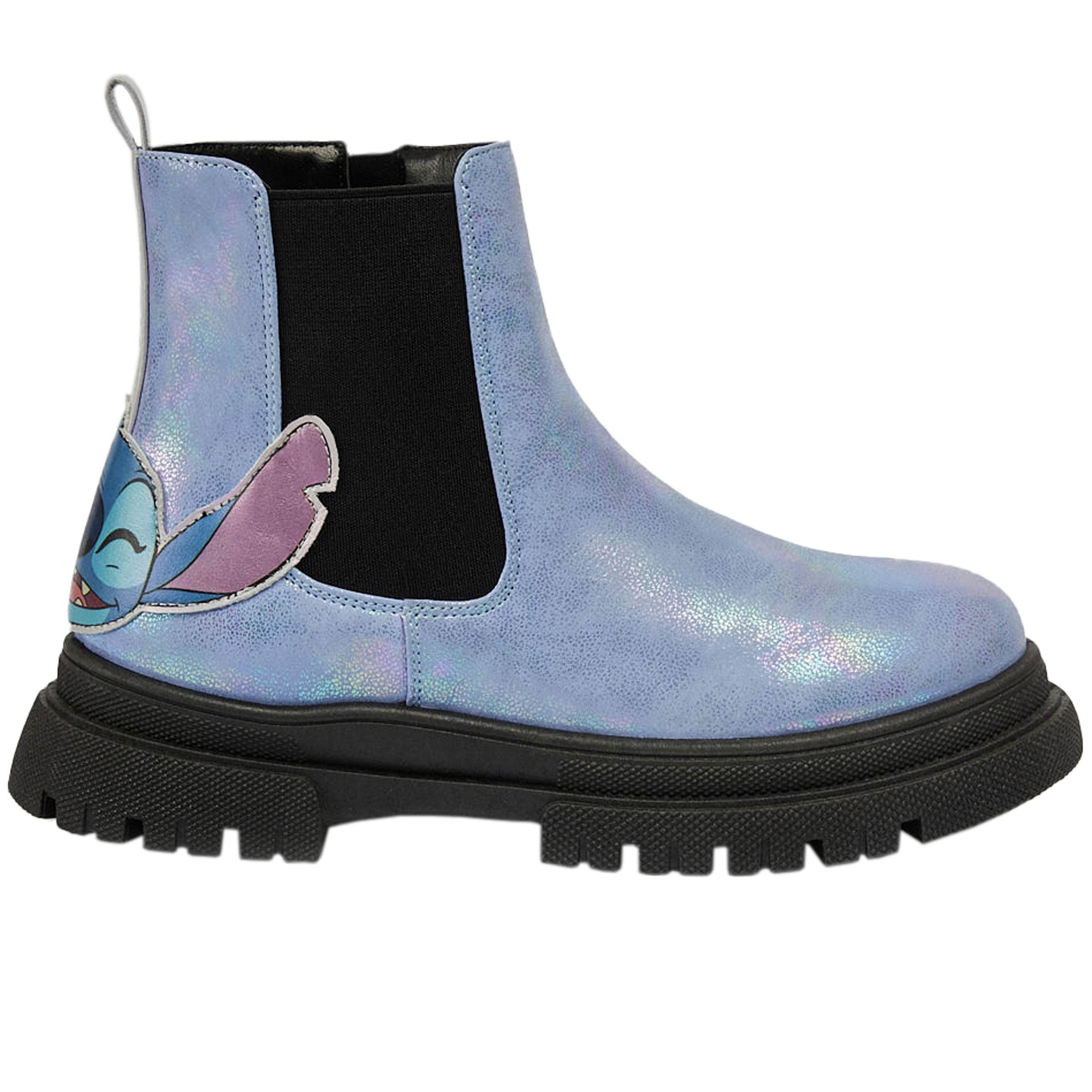 Girls Lilo and Stitch Chelsea Boots Girls Stitch Chelsea Boots