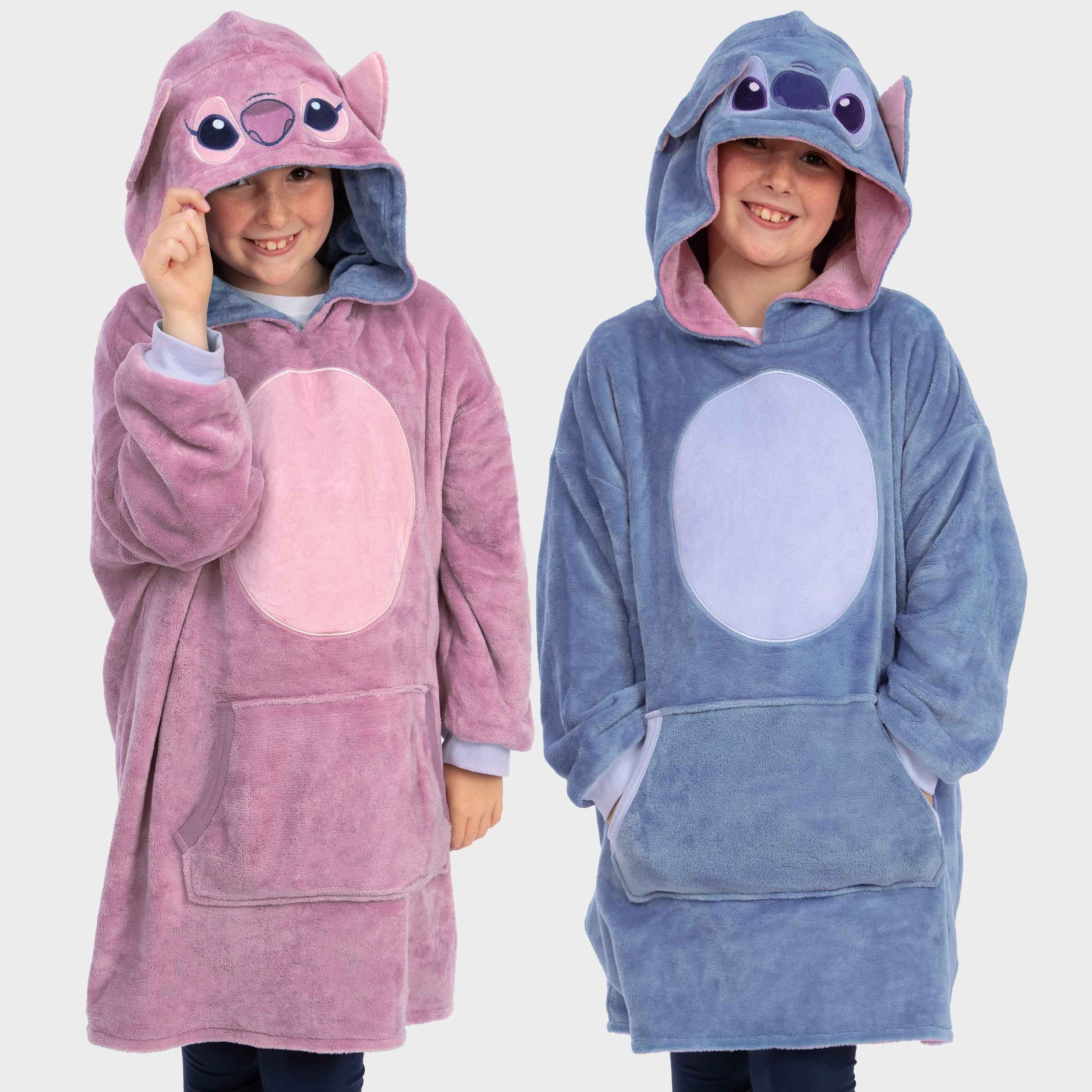 Sweatshirt Noël Lilo & Stitch Angel Reindeer - Disney Officiel