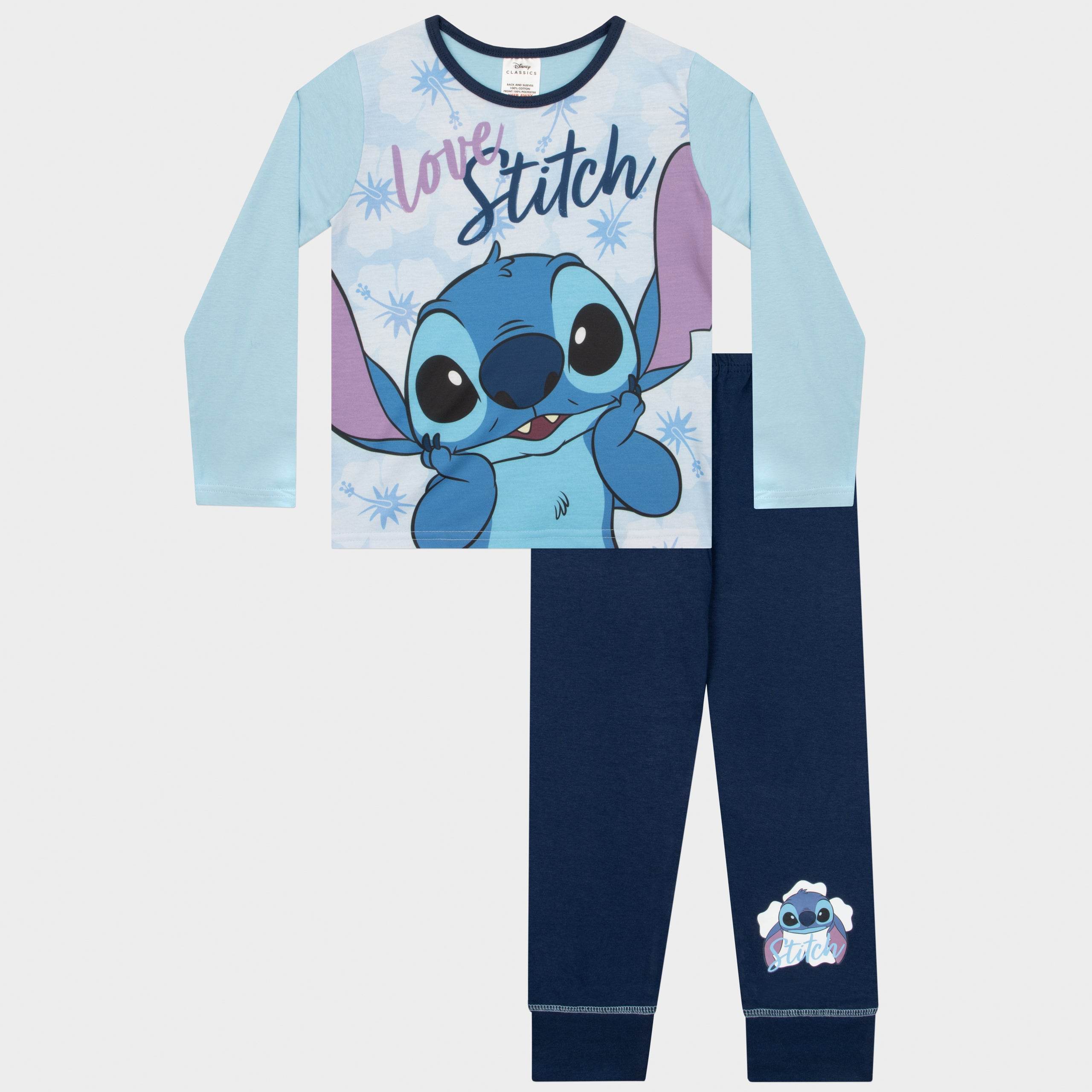 Lilo and Stitch Pyjamas Girls Stitch PJs Official Disney Merch