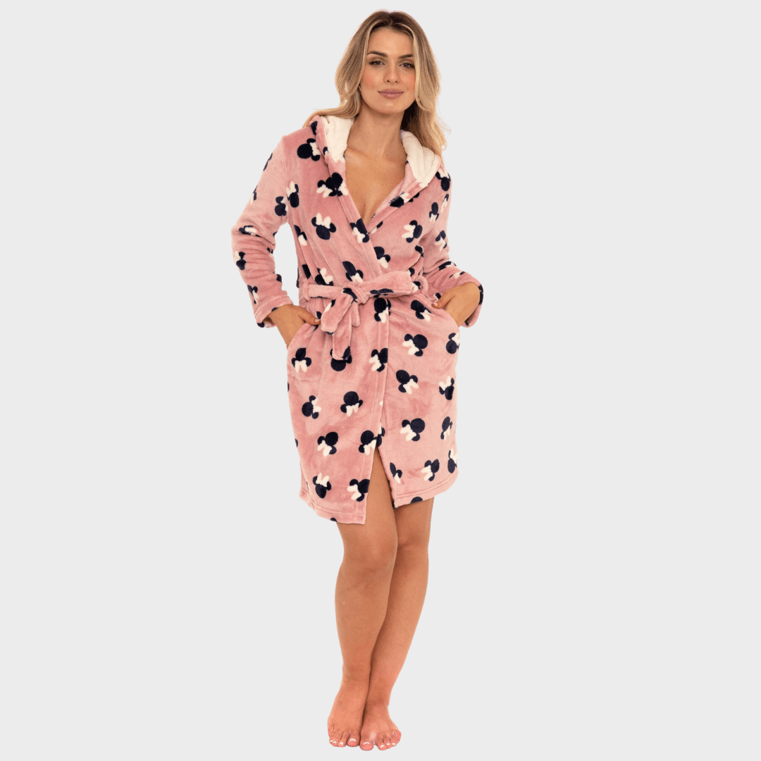 Womens Minnie Mouse Dressing Gown Minnie Mouse Dressing Gown Disney Womens  Buy Women's Disney Minnie