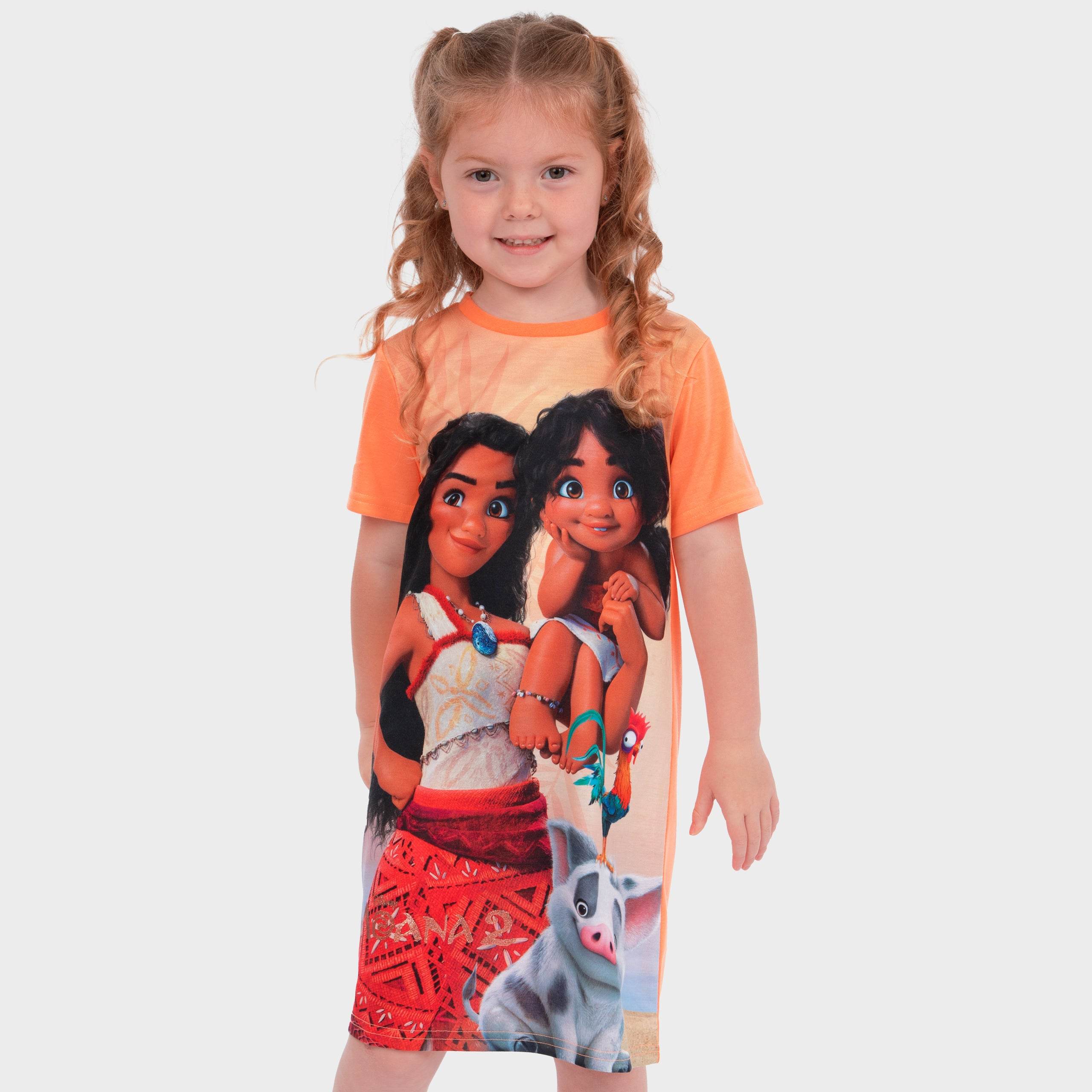 Disney Moana Nightdress | Disney Pyjamas | Moana 2 Pjs