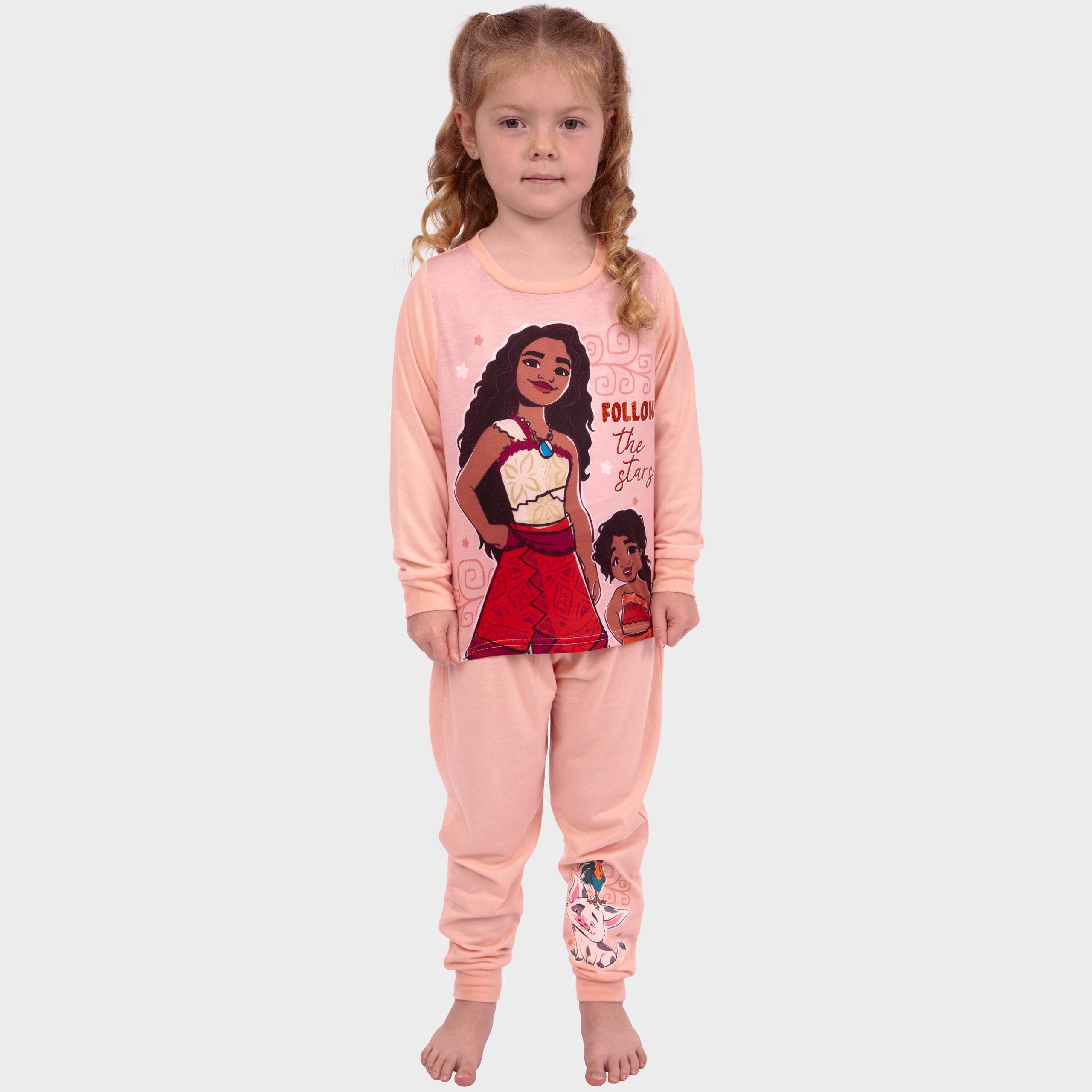 Disney Moana Pyjamas Girls Disney Pjs Moana pjs