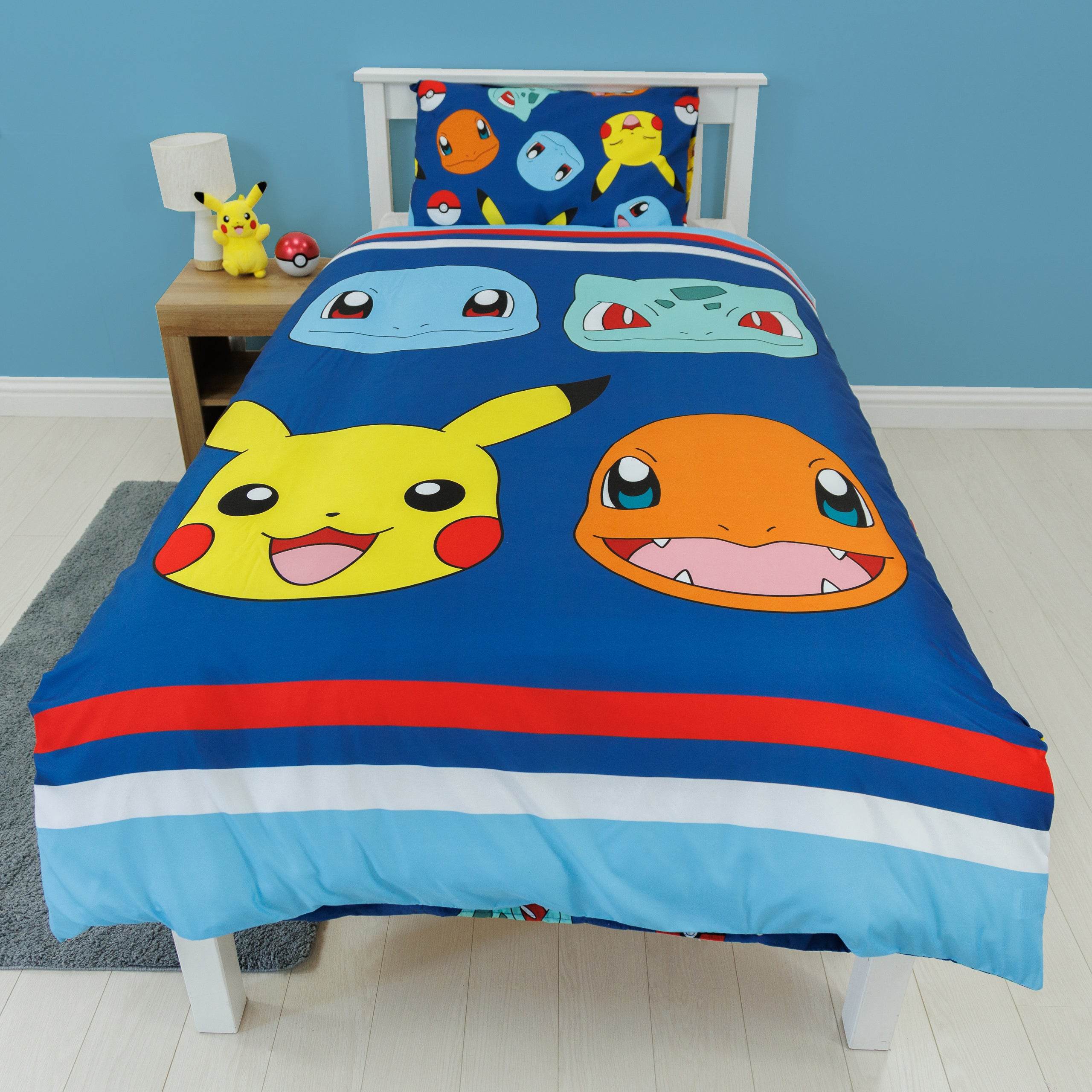 Pokémon Single Bedding Set Kids Official Merchandise