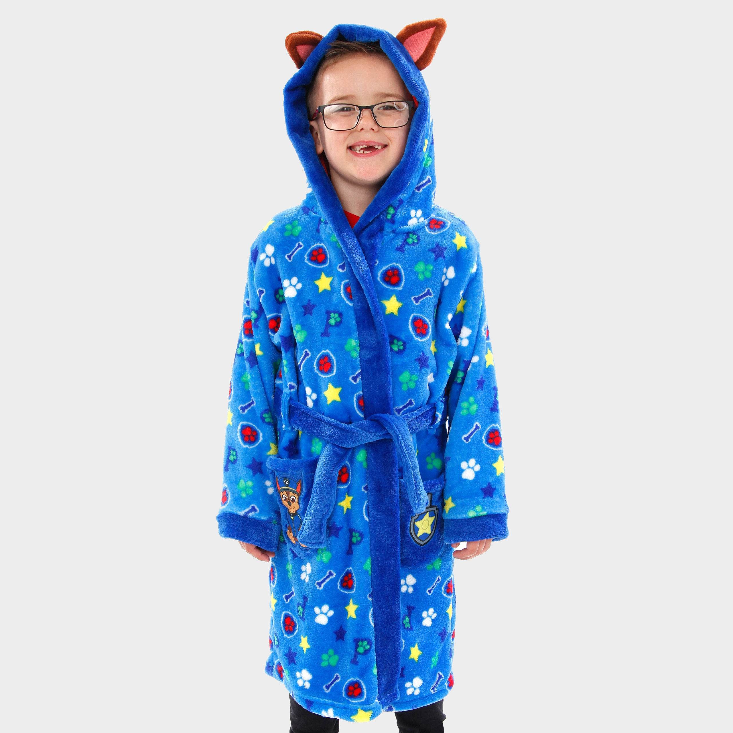 Paw Patrol CHASE MARSHALL - Badjas - dunkelblau/donkerblauw Paw Patrol CHASE MARSHALL - Badjas - dunkelblau/donkerblauw