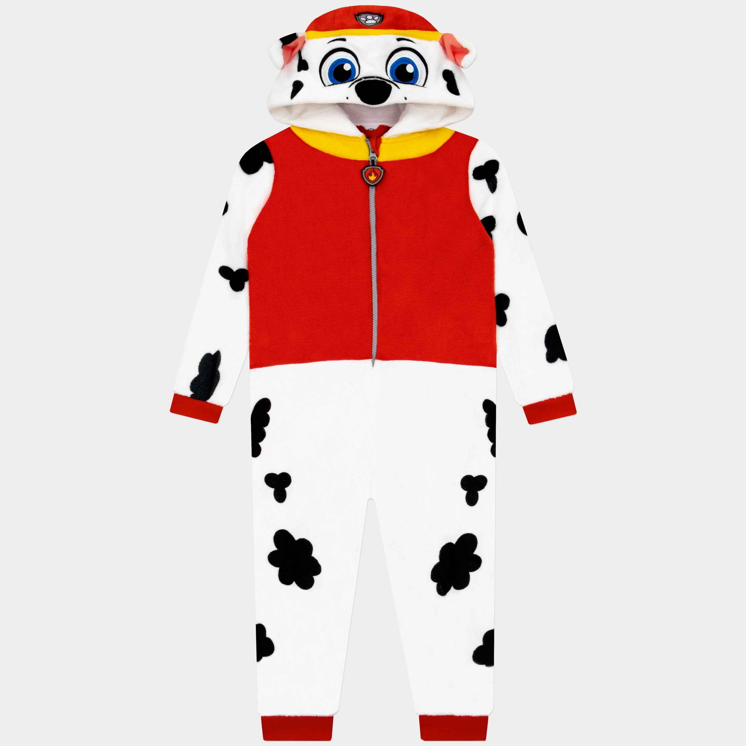 Paw Patrol Onesie - Maat 98/104 - Polyester - Blauw - Jongens Paw Patrol Onesie - Maat 98/104 - Polyester - Blauw - Jongens