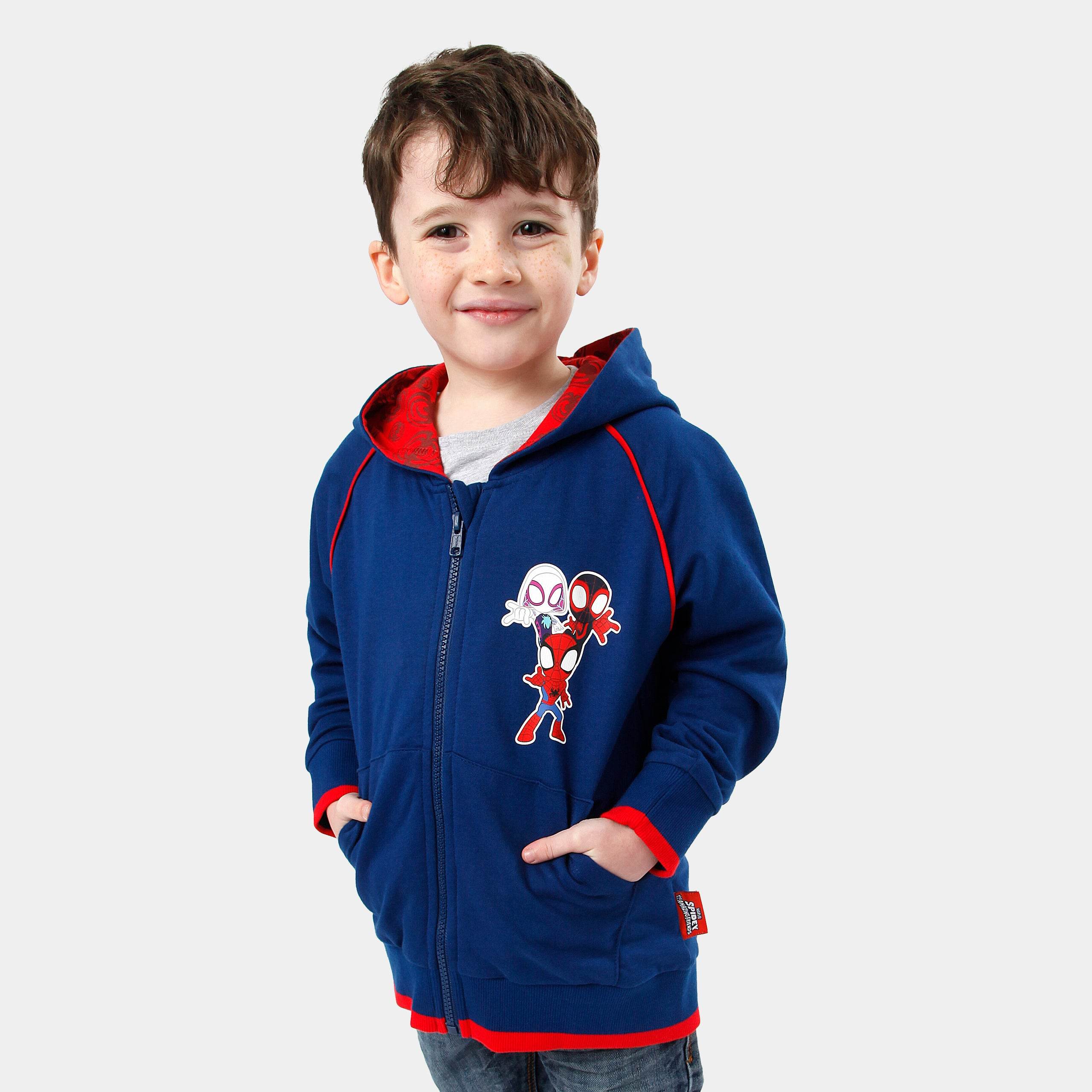 Spiderman Boys Hoodie And Travelling Zipper main image 1