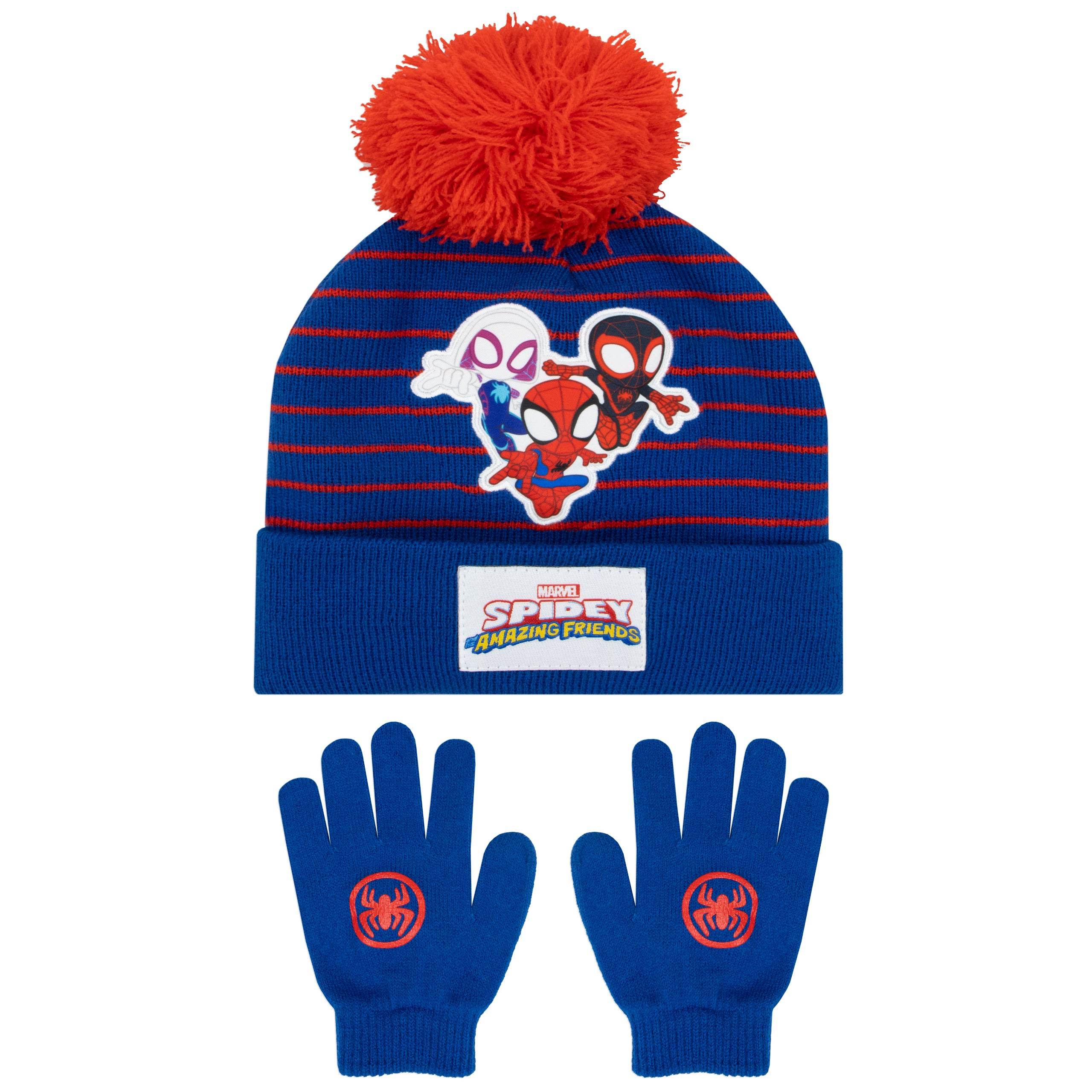 Spidey And Friends Hat And Gloves Spider-Man Hat Set