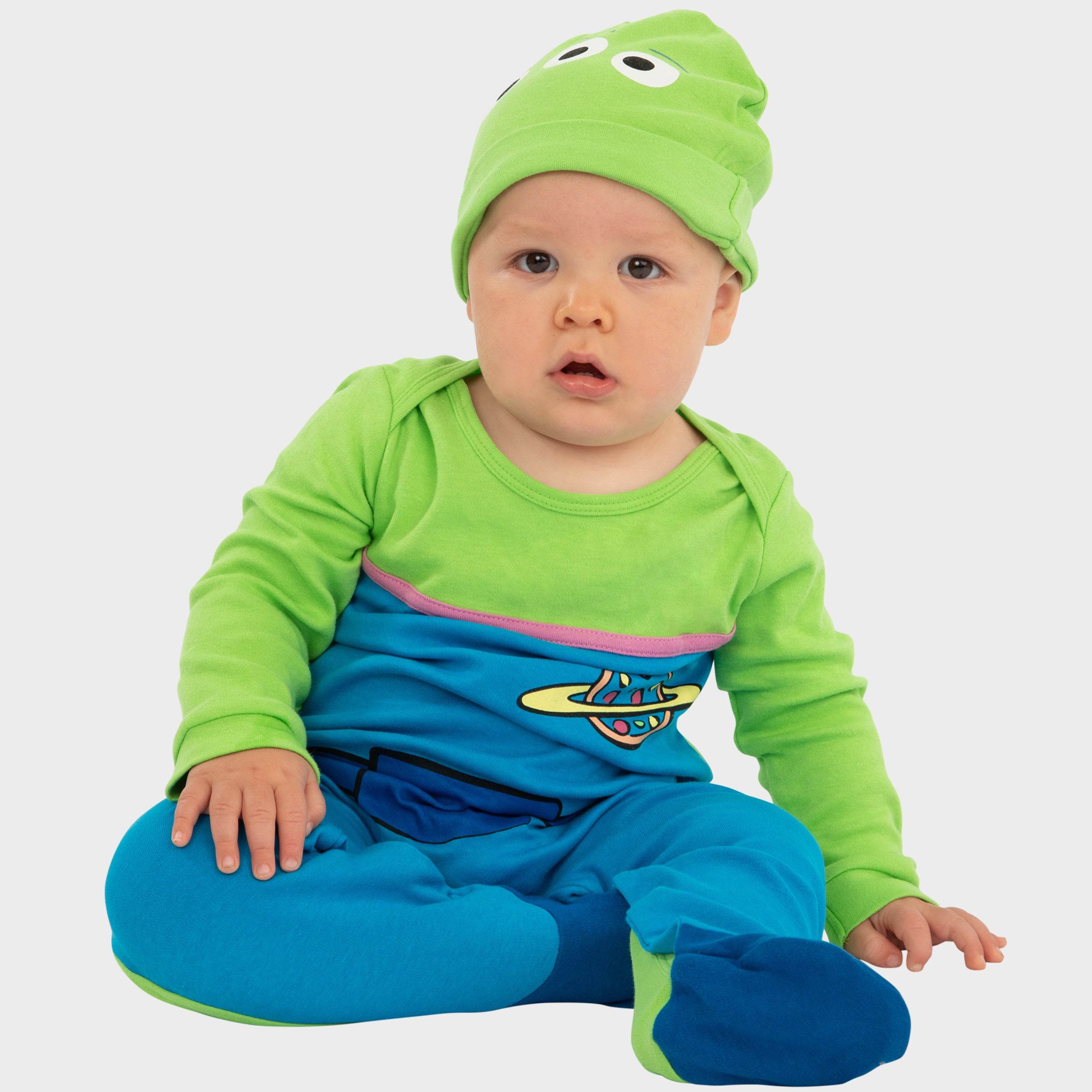 Baby Toy Story Sleepsuit and Hat