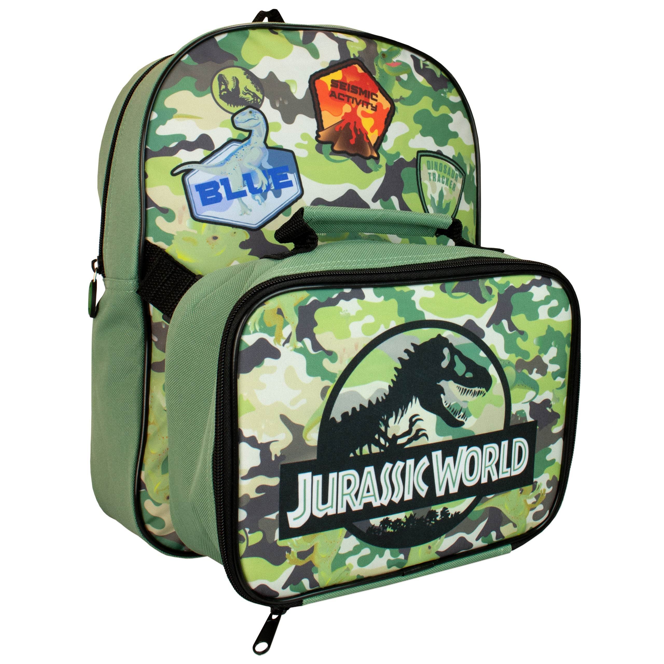 Jurassic World Backpack and Lunchbag| Kids Official Character