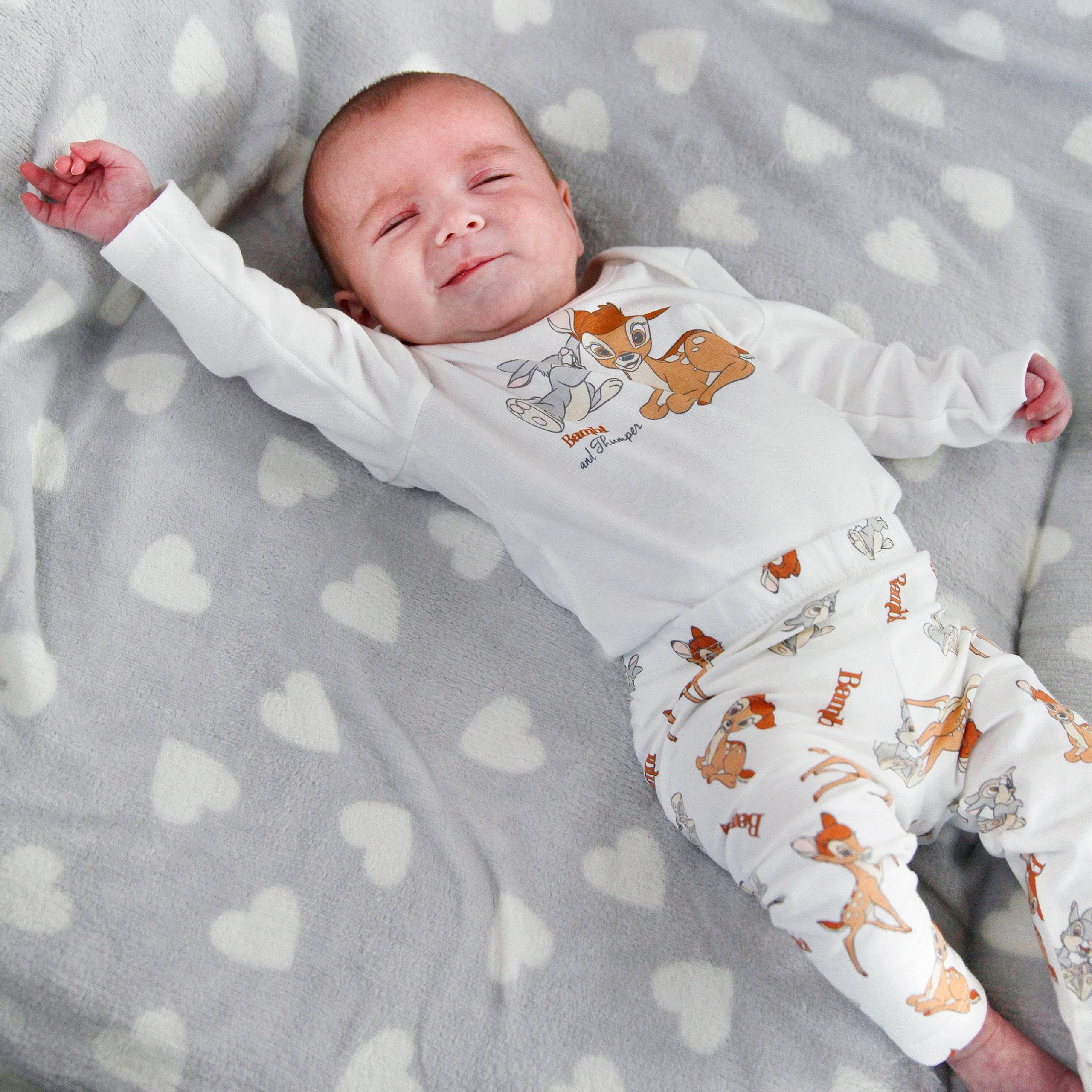 Disney Bambi Piece Bodysuit Set Baby Official Merchandise