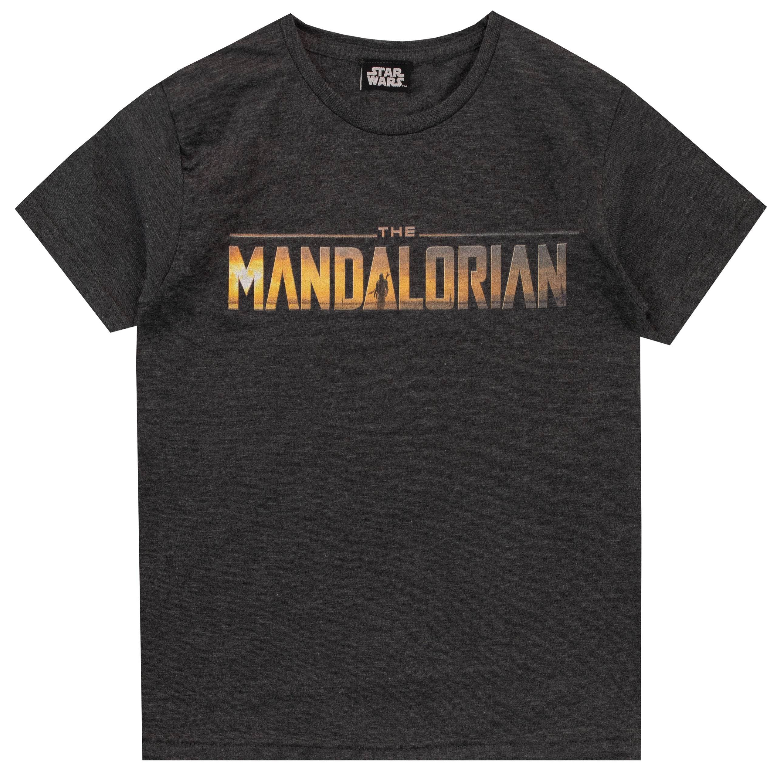 Jungen Star Wars Mandalorian T-Shirt - Main Image