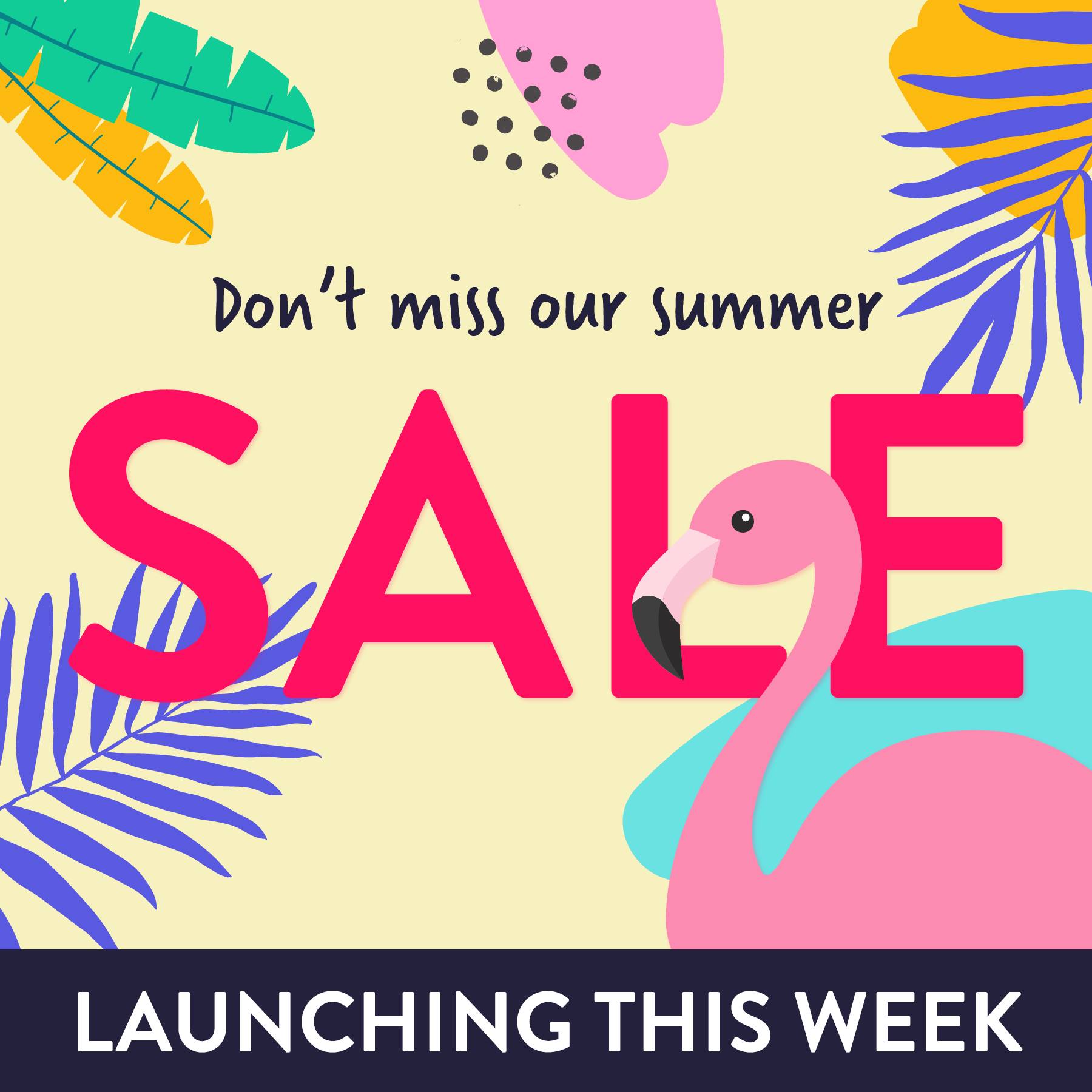 Keep Your Eyes Peeled For Our Summer Sale! - Character.com