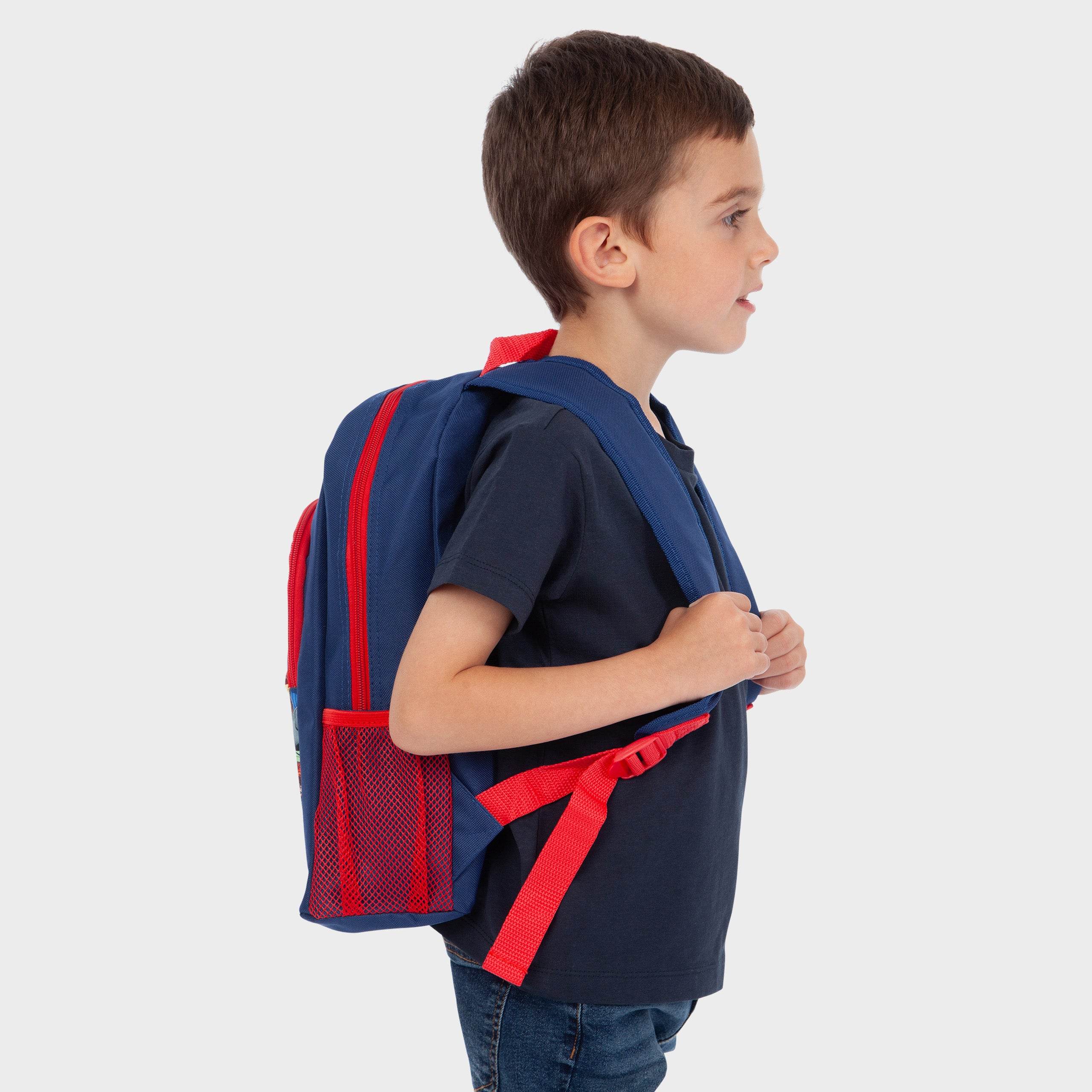 Marvel Avengers Impact 3D Rucksack Für Kinder – Rot, 26x31cm, 8,5L Fassungsvermögen