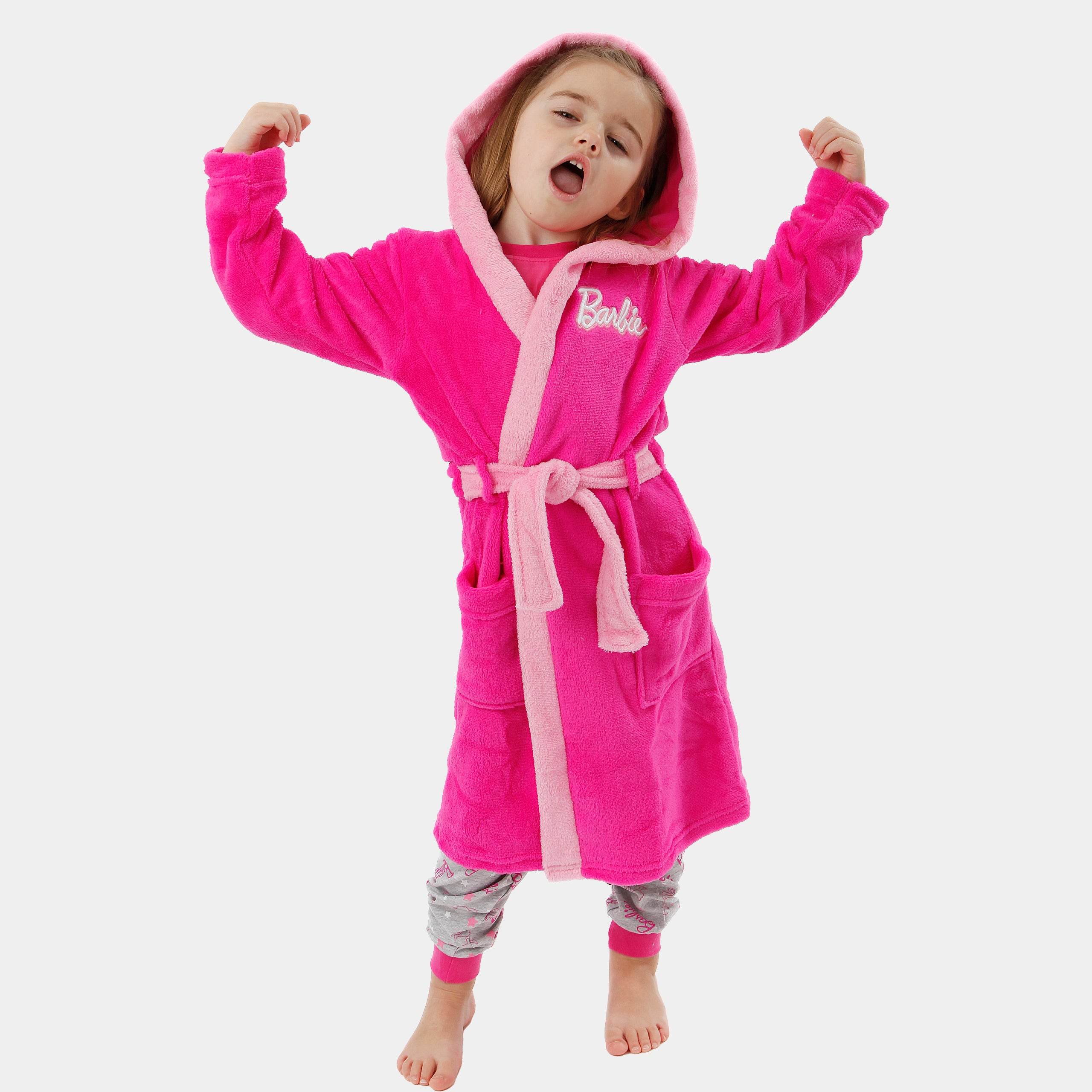 Barbie Pyjamas and Dressing Gown Set - Character.com