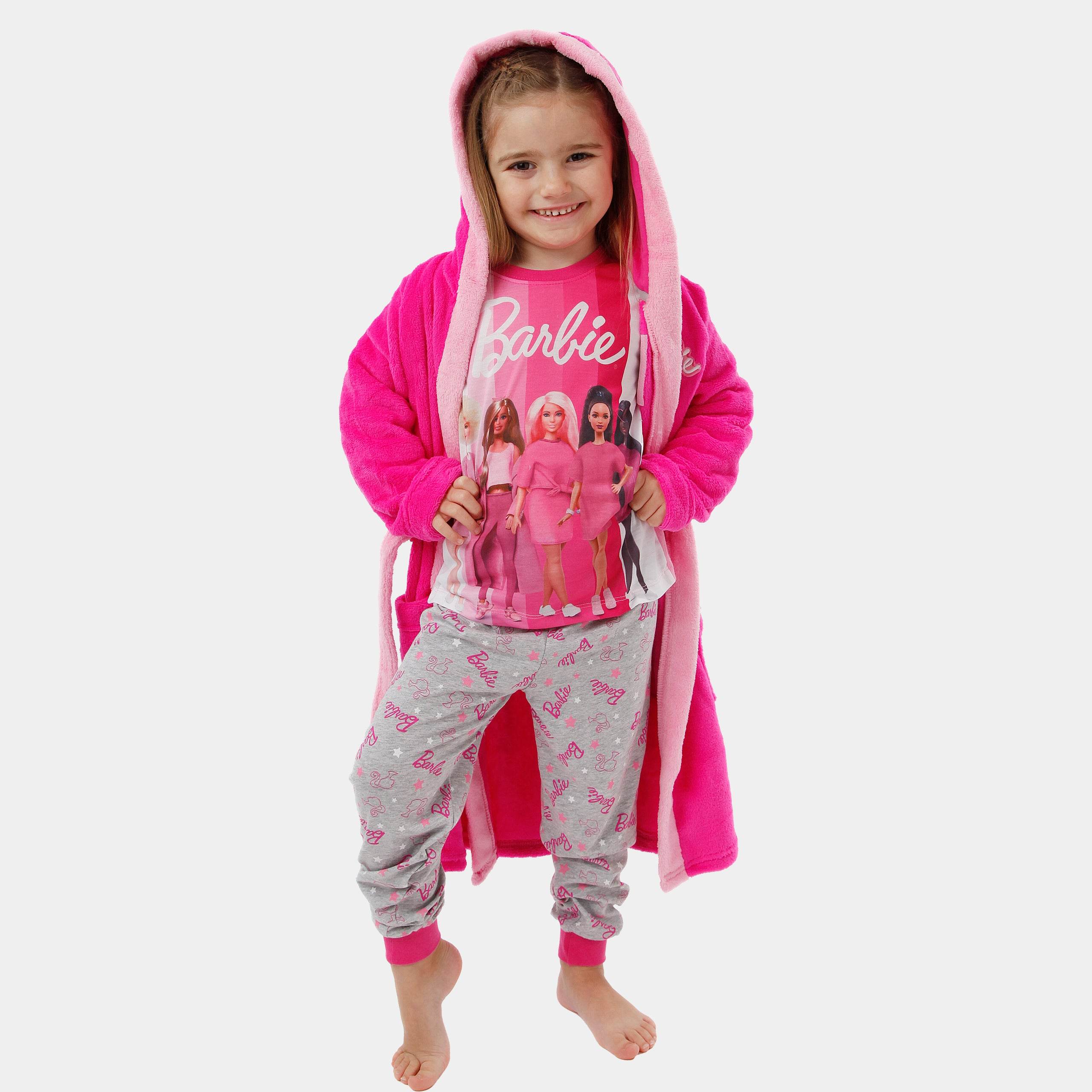 Barbie Pyjamas and Dressing Gown Set - Character.com