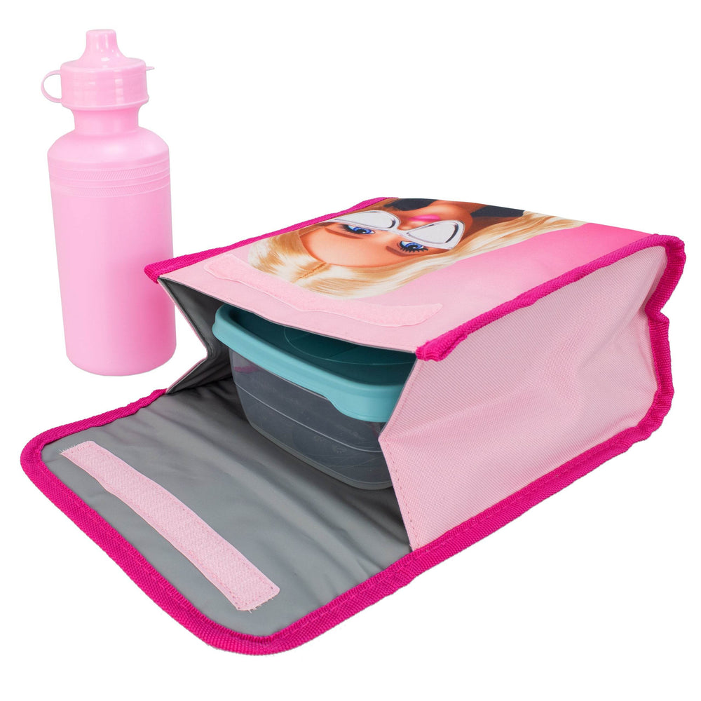 Niña Barbie Girls Dolls Piece Backpack Water Bottle Lunch Bag