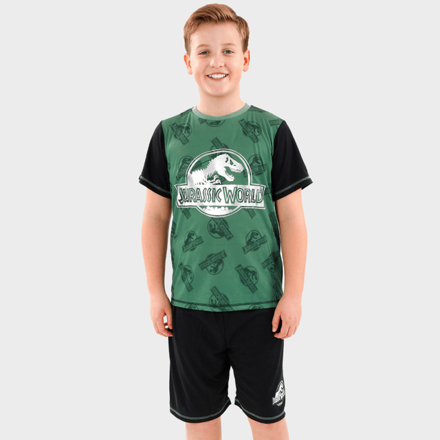 Marks & Spencer JURASSIC WORLD - Nachtwäsche Set - navy mix/mehrfarbig Marks & Spencer JURASSIC WORLD - Nachtwäsche Set - navy mix/mehrfarbig
