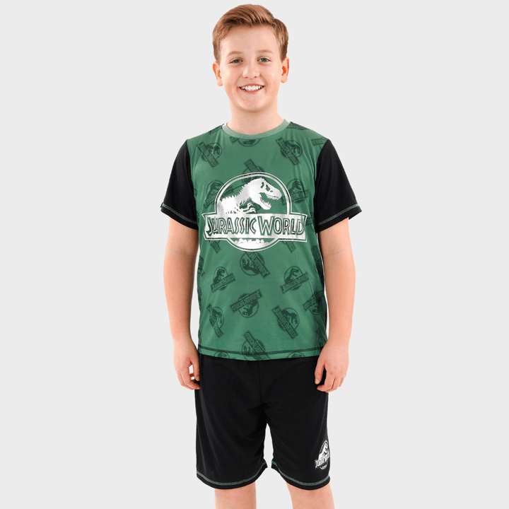 Jurassic World Pyjama Für Mädchen – Dino-Muster, Kurzarm, Superbequem