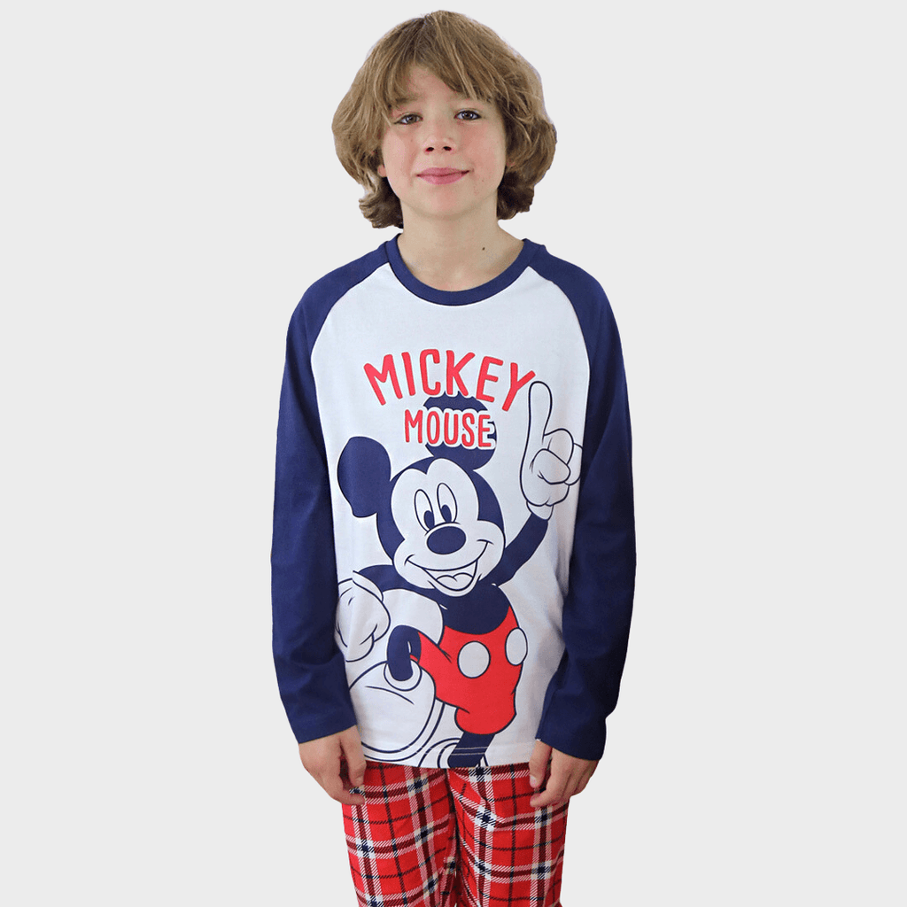 Mickey mouse pjs boy hotsell