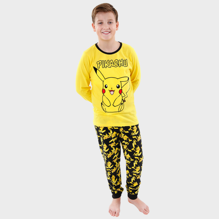 Pokemon Pikachu Junior Girls Union Suit Pajamas One Piece Costume (Medium)  Yellow : Amazon.in: Fashion