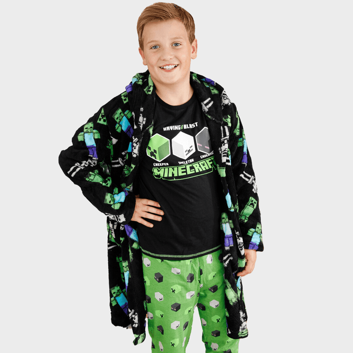 Minecraft Robe Kids Kids Minecraft Clothes | Minecraft Nightwear & PJs | Character.com