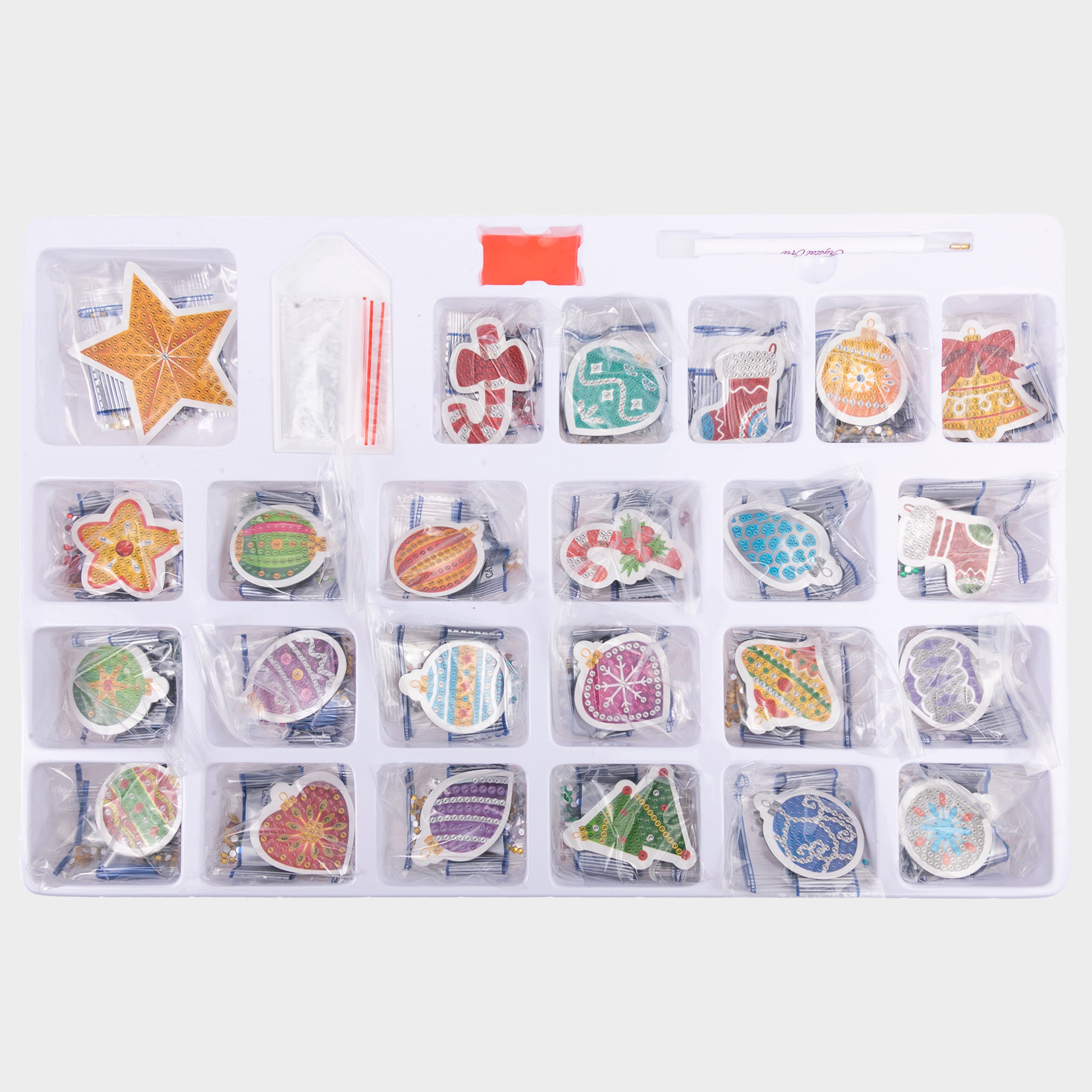 Craft Buddies Christmas Tree Magnetic Crystal Art Disney Advent Calendar