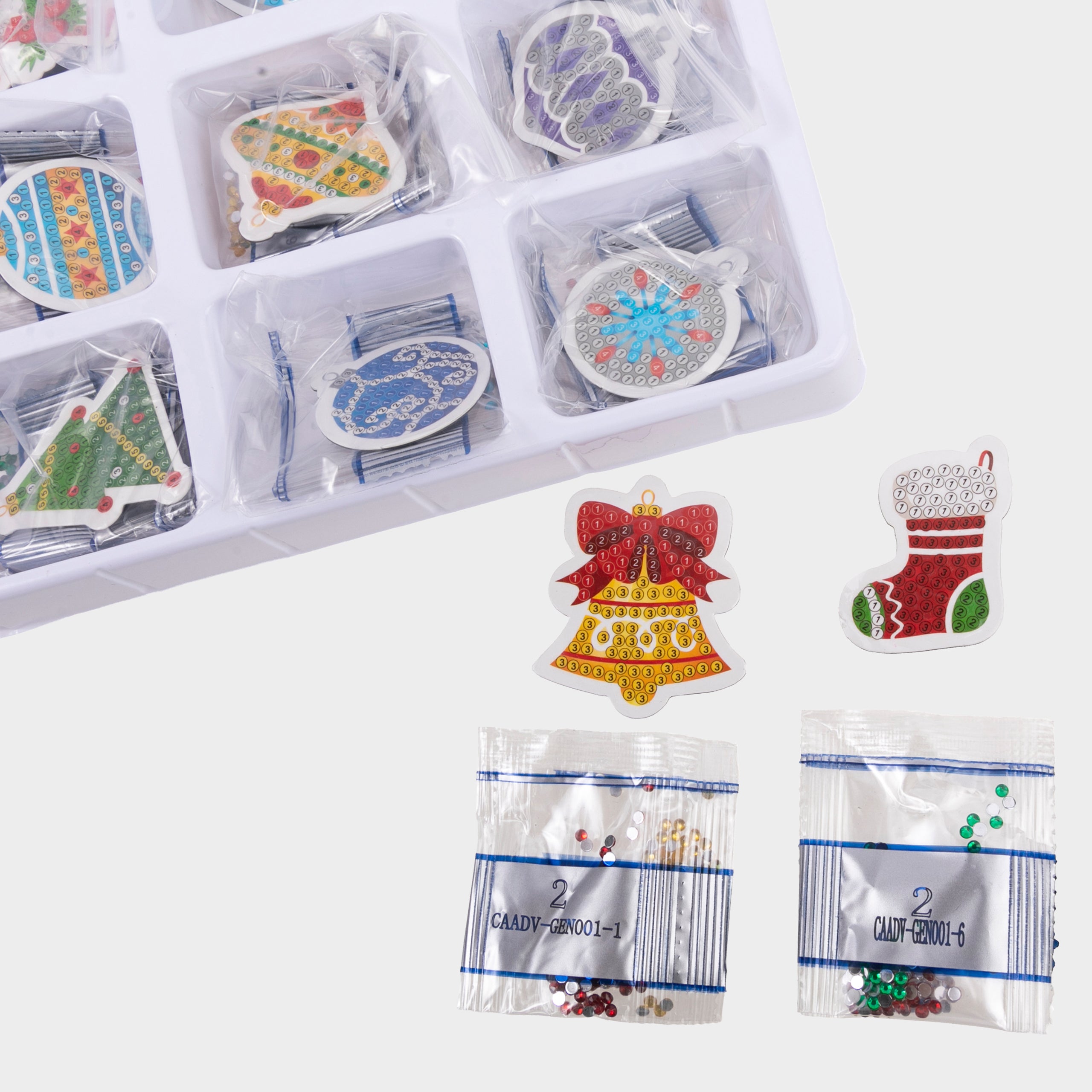 Craft Buddies Christmas Tree Magnetic Crystal Art Disney Advent Calendar