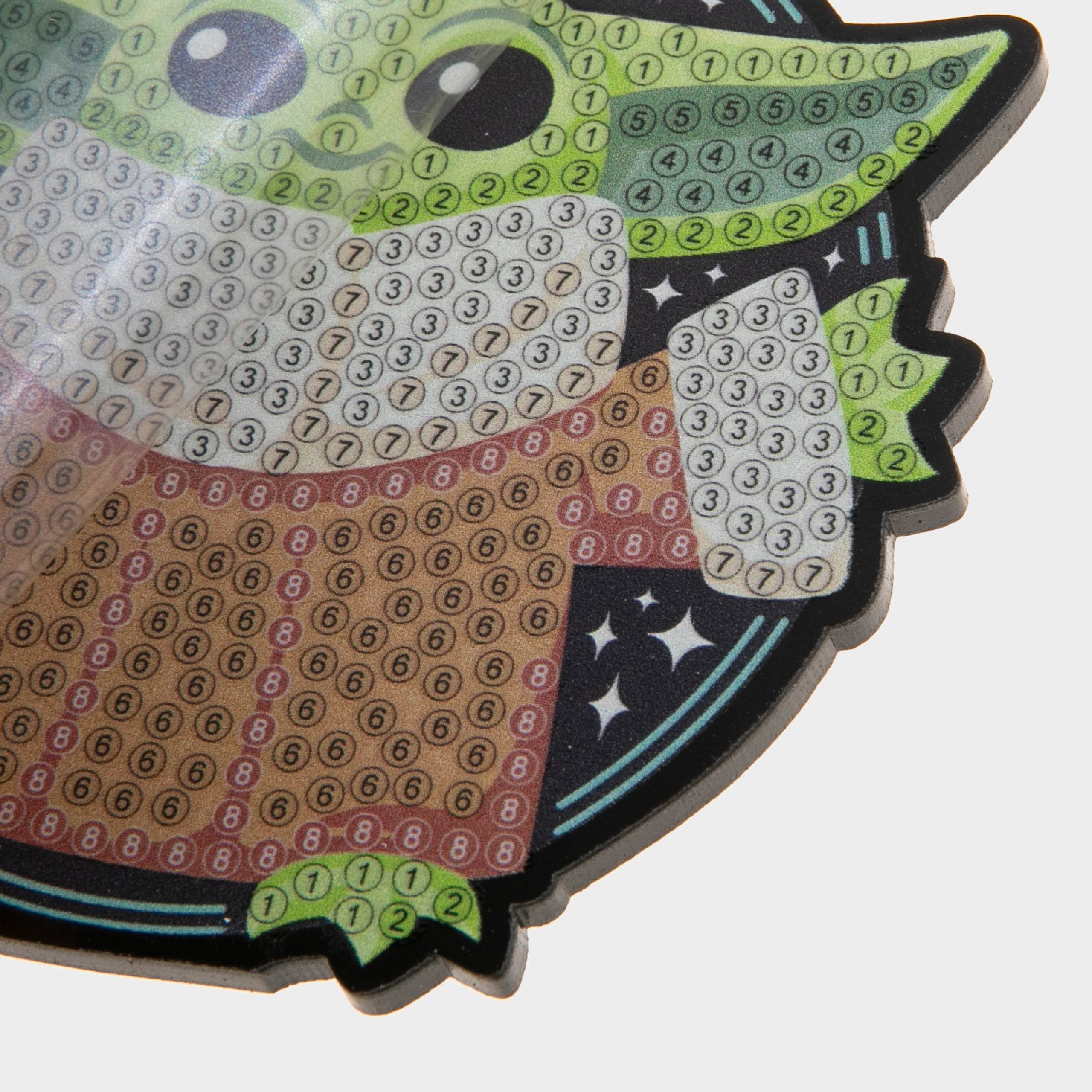 Star Wars Craft Buddies - Grogu Crystal Art Keyring - Character.com