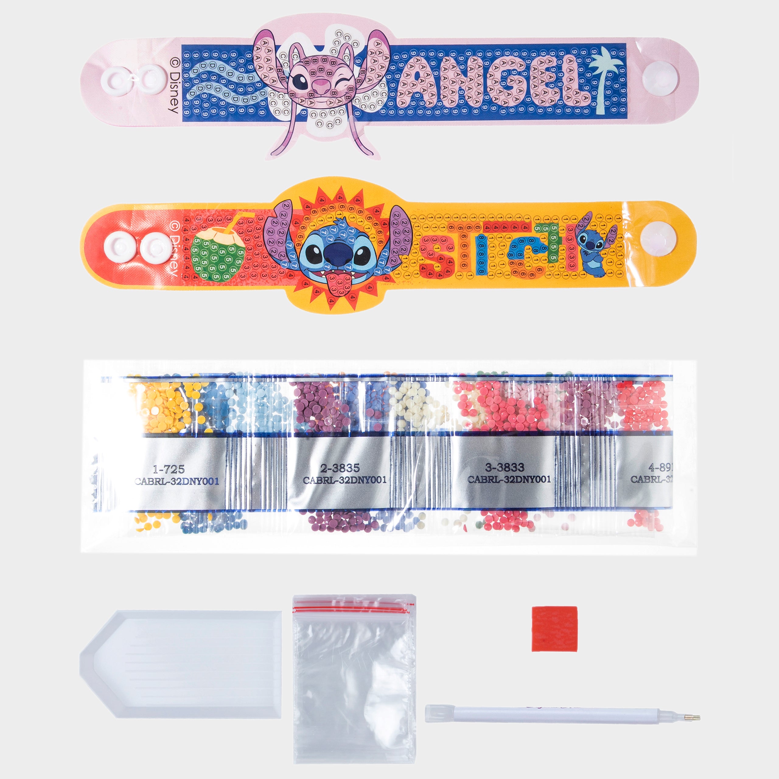 Lilo & Stitch Craft Buddies | Stitch And Angel Friendship Bracelet  | ONE SIZE