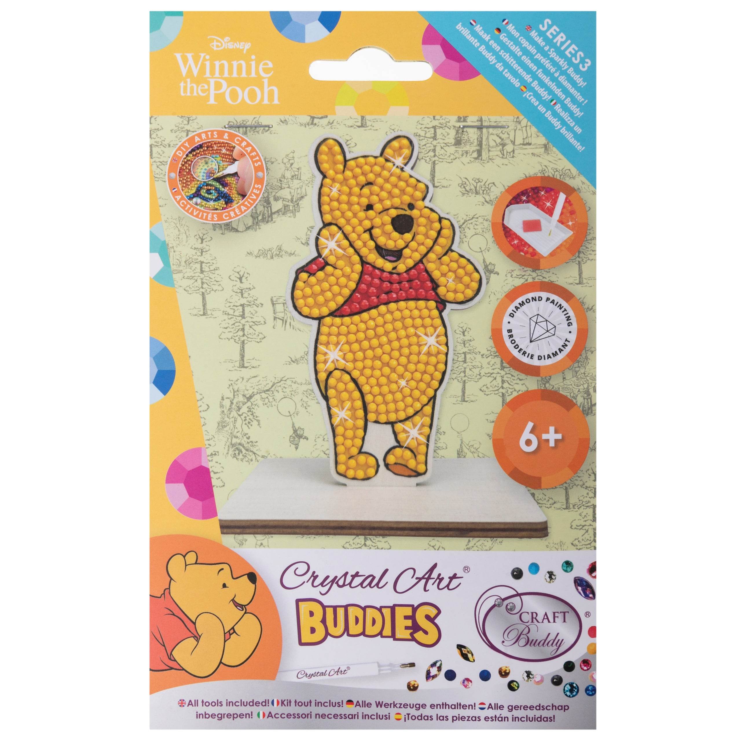 Winnie The Pooh Disney Crystal Art Buddy - Character.com