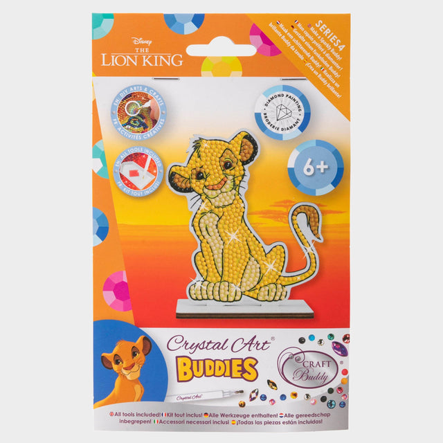 Disney Lion King Simba Crystal Art Buddy - Character.com