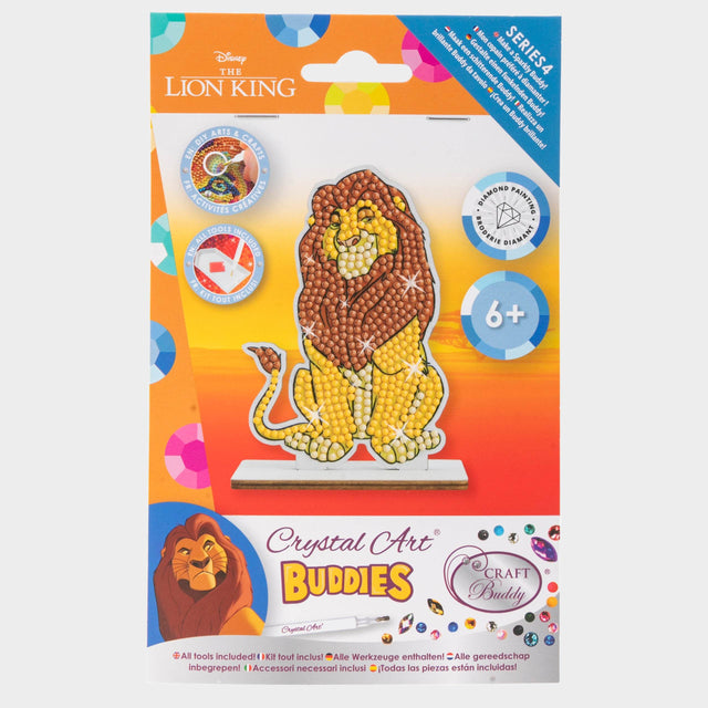 Disney Lion King Mufasa Crystal Art Buddy - Character.com