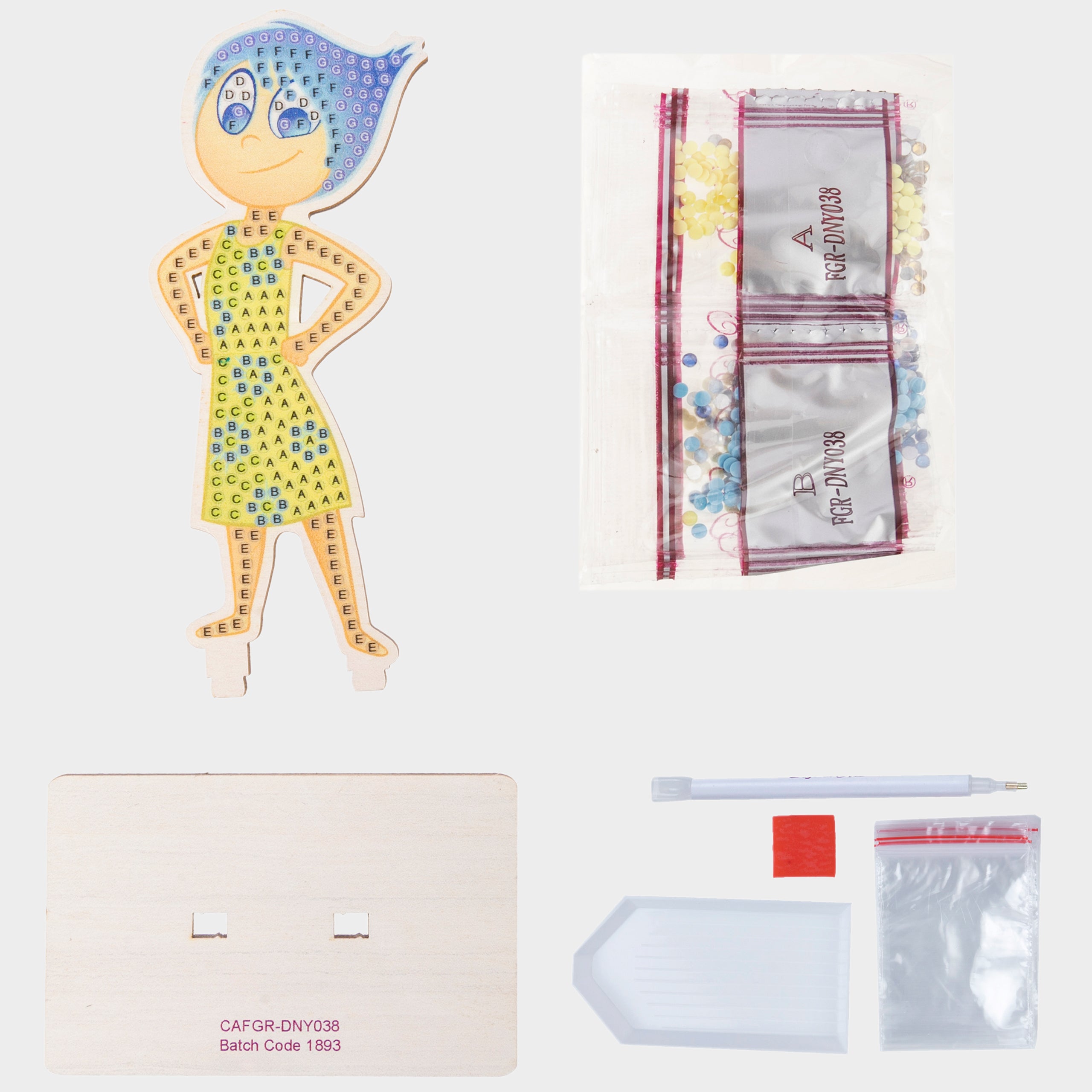 Disney Inside Out Joy Crystal Art Buddy