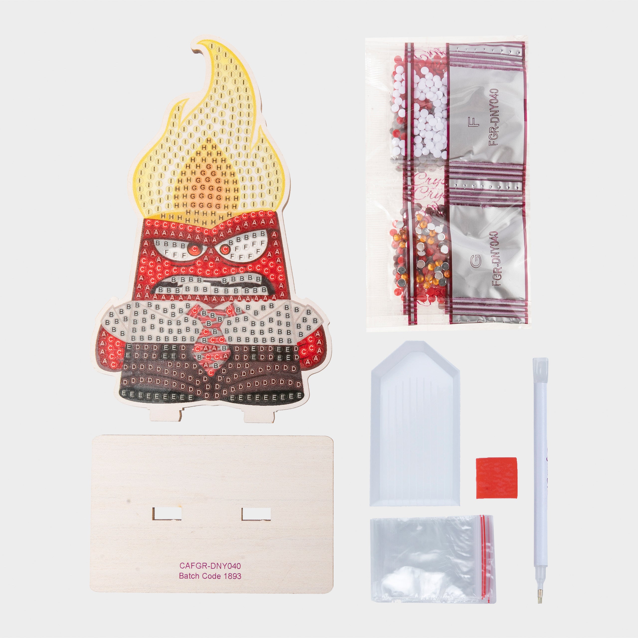 Disney Inside Out Anger Crystal Art Buddy