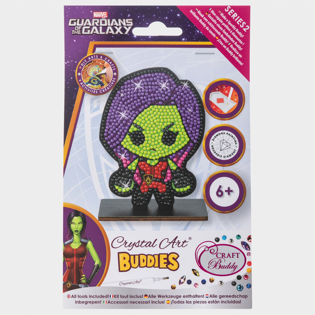 Guardians of the Galaxy Gamora Crystal Art