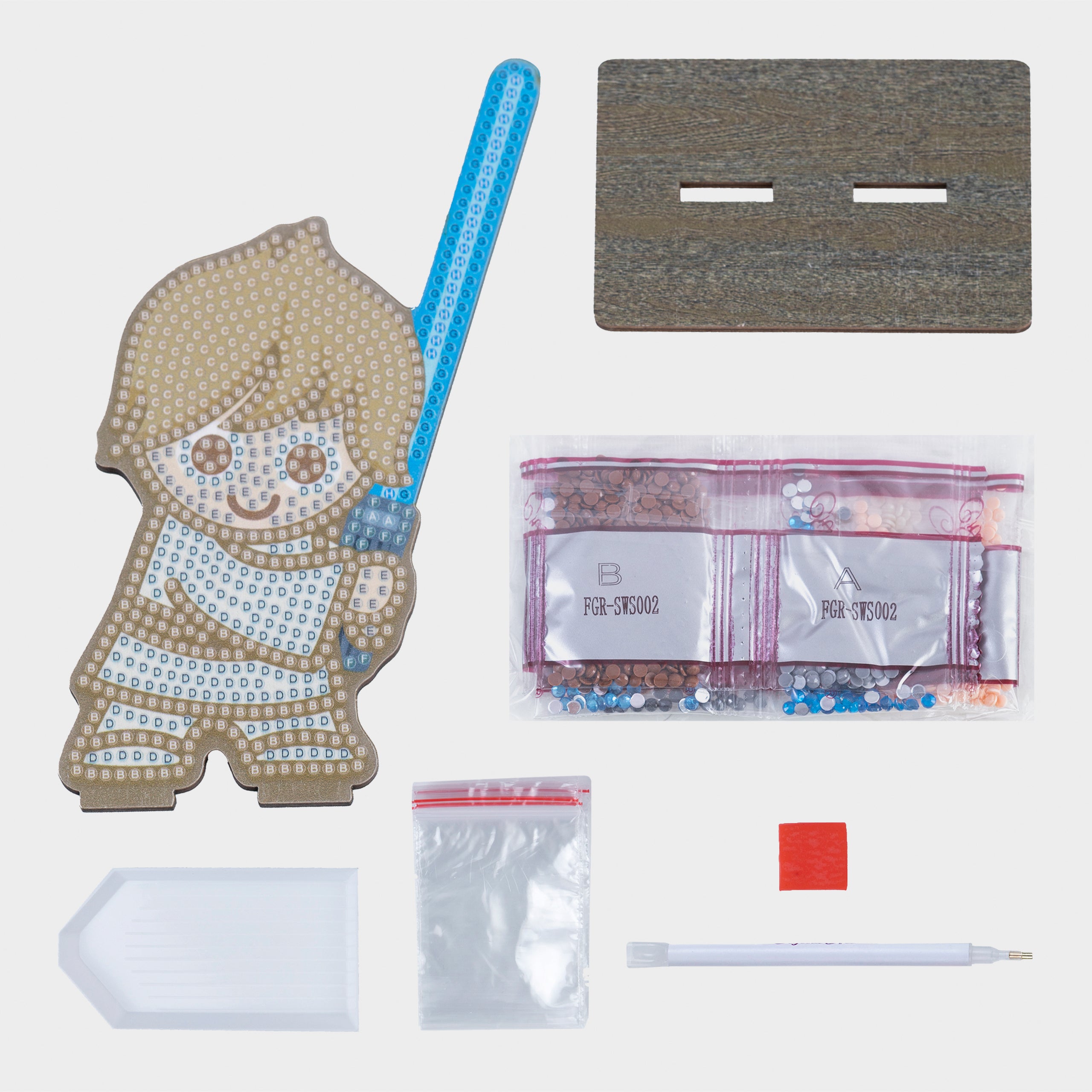 Star Wars Luke Skywalker Crystal Art Buddy