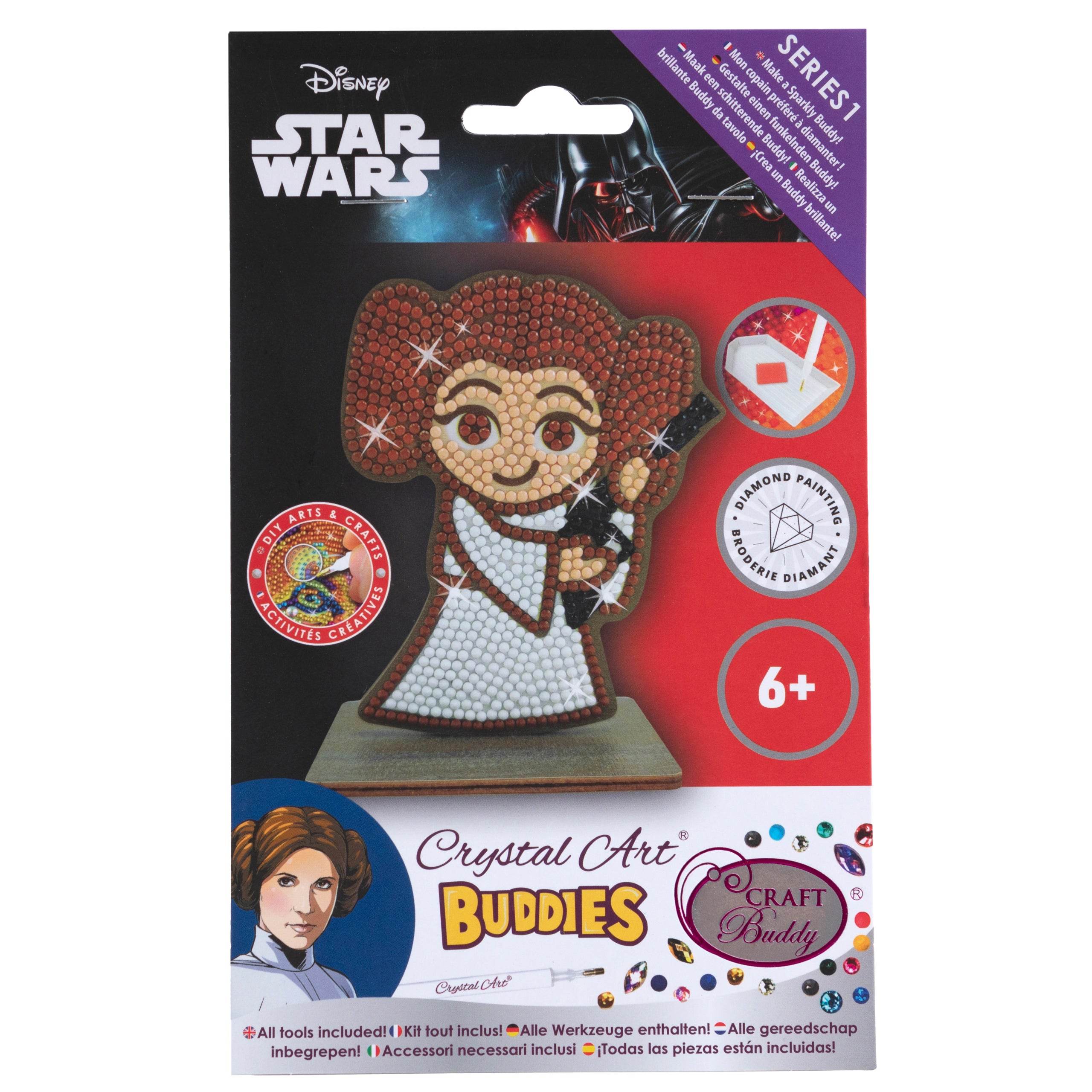 Princess Leia Star Wars Crystal Art Buddy - Character.com