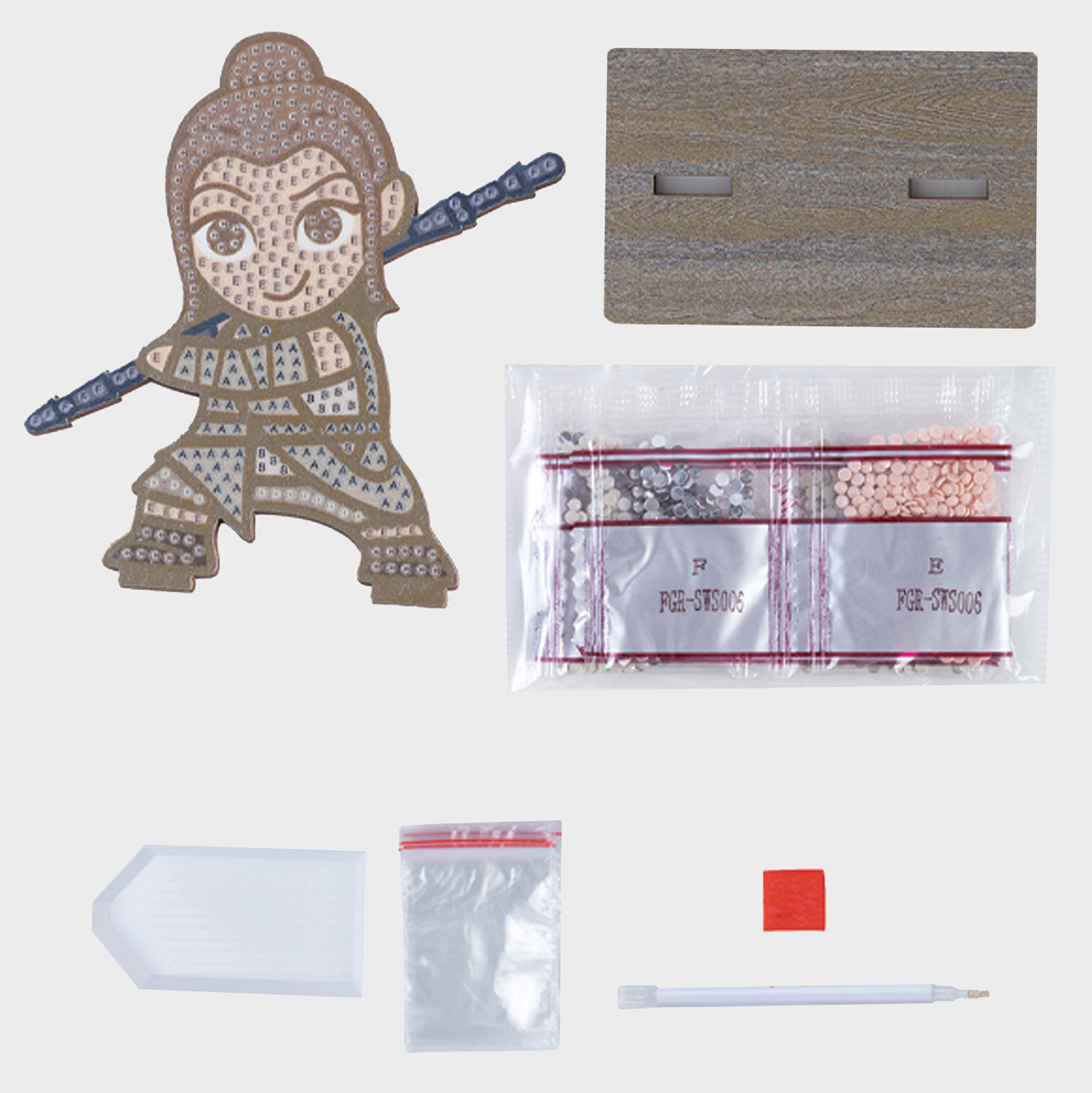 Star Wars Rey Crystal Art Buddy