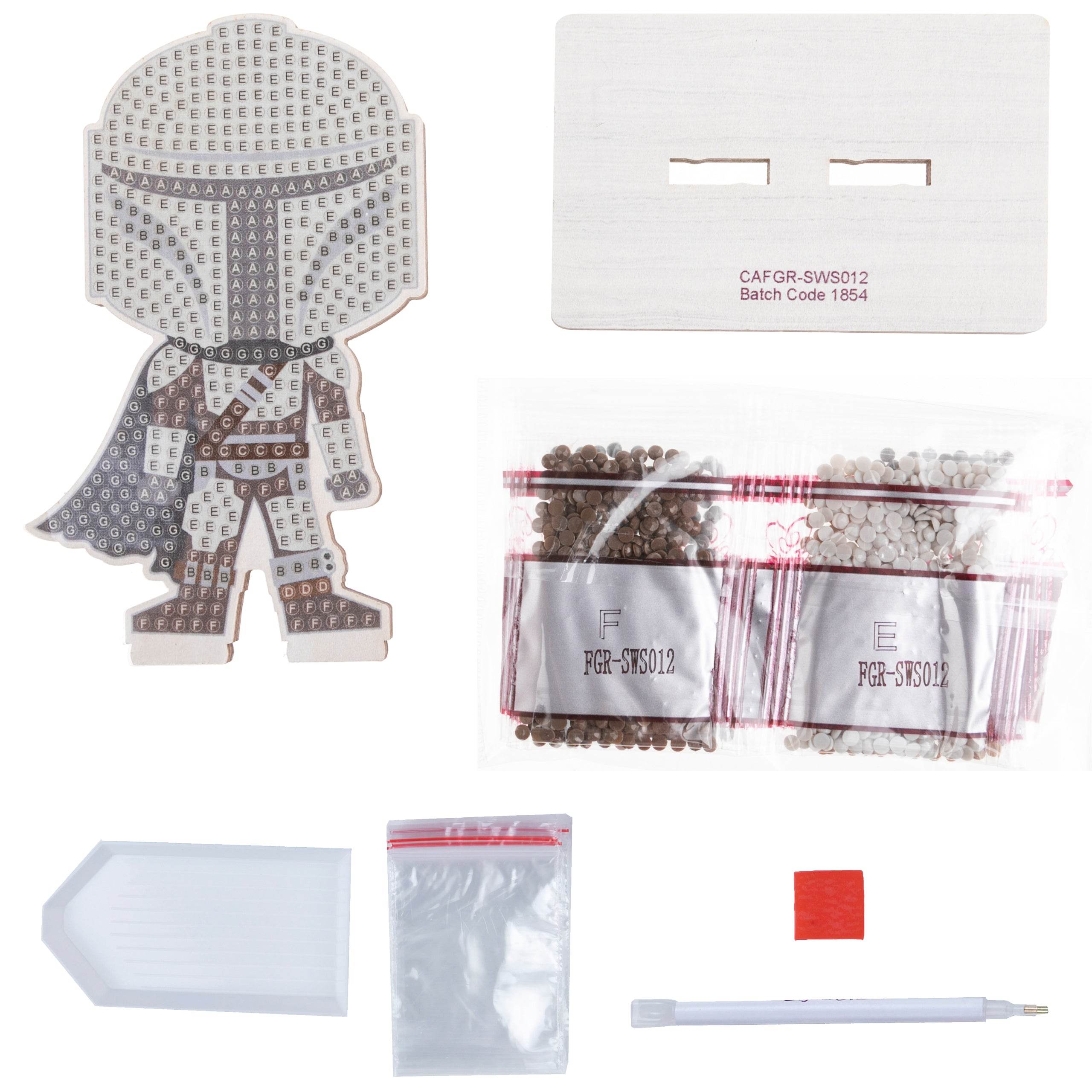 The Mandalorian Star Wars Crystal Art Buddy - Character.com